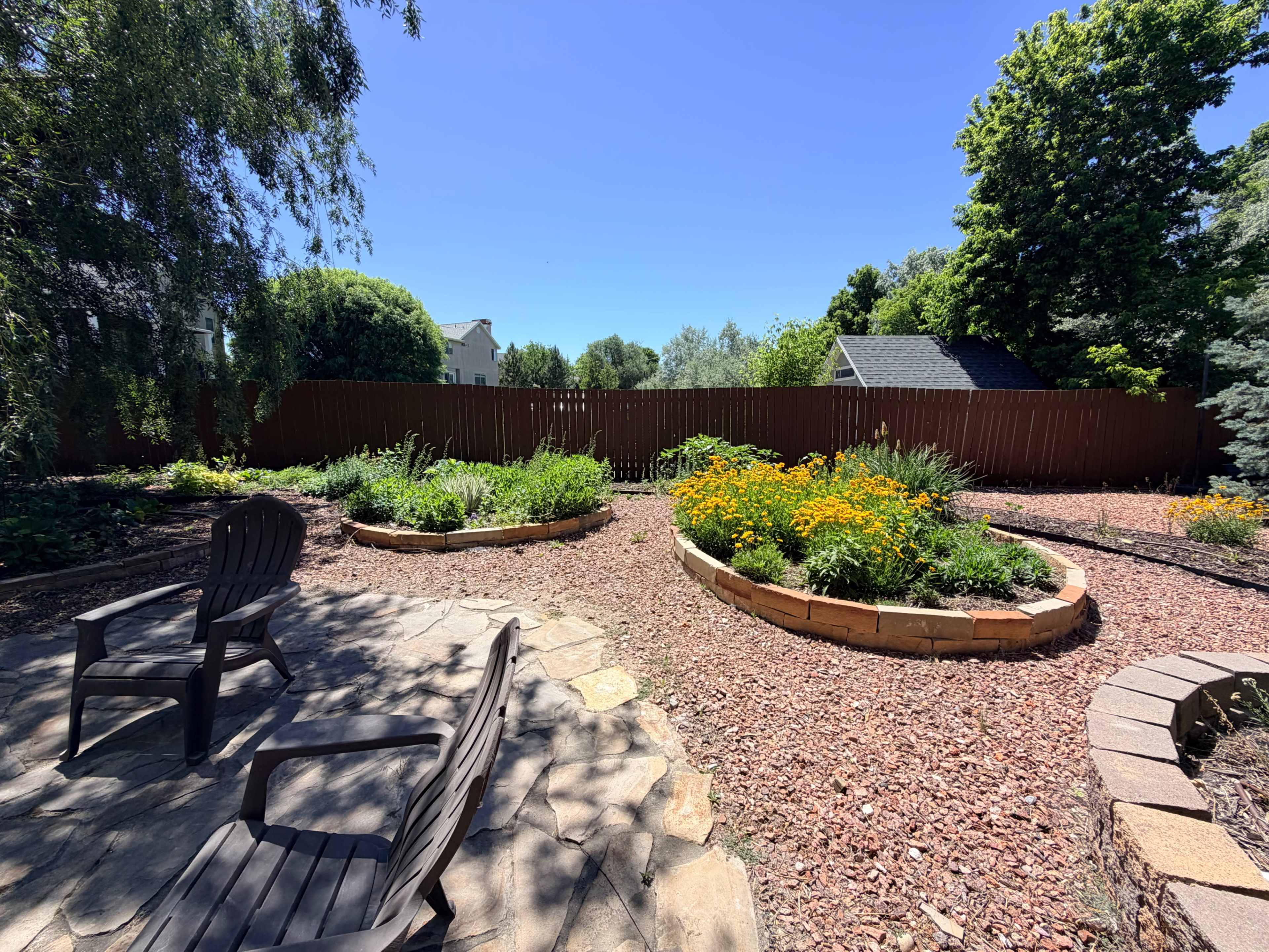 Fairy Tale Garden Oasis: Double Waterfall, Pond & Willow Image in Murray, Salt Lake City, UT