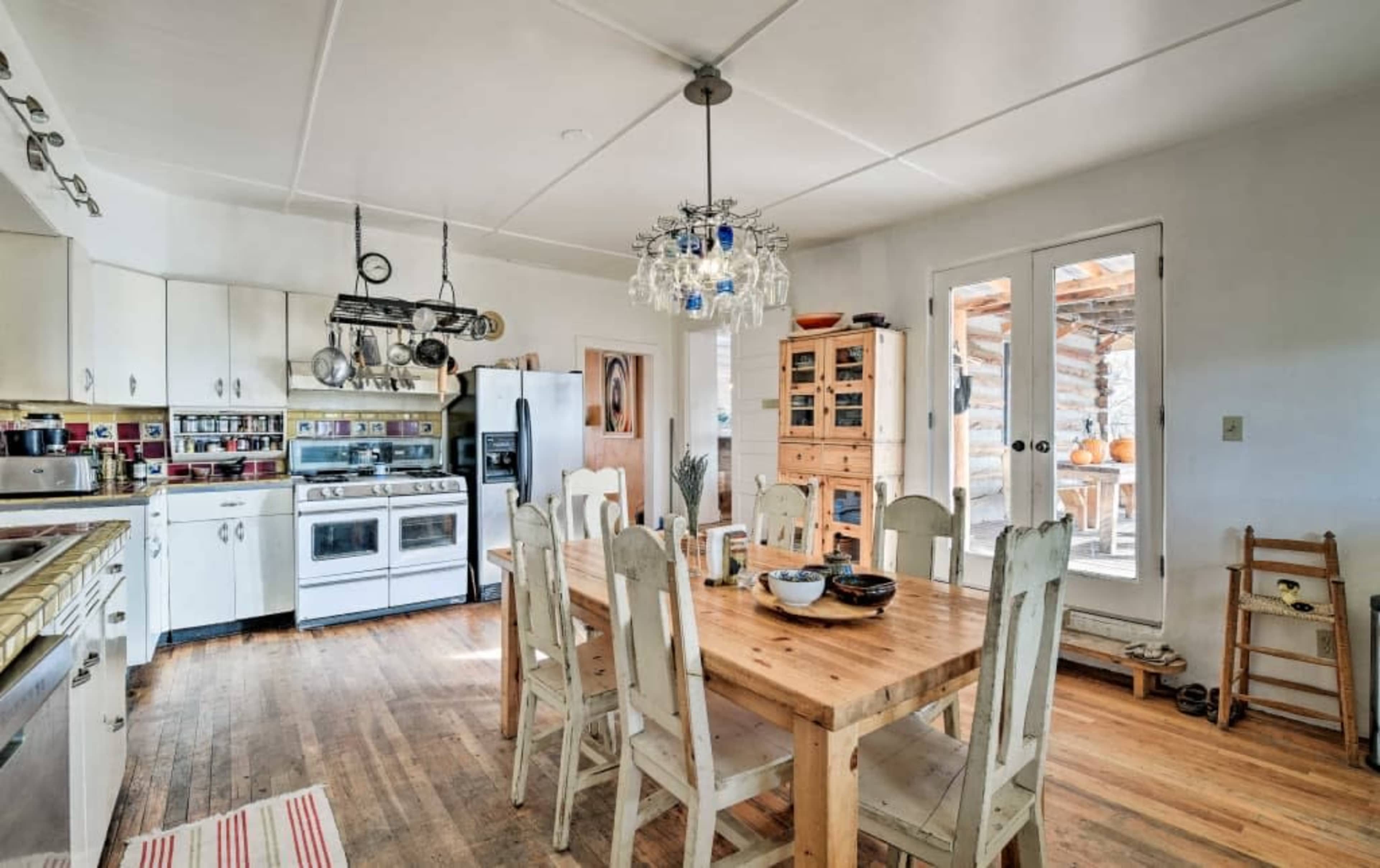 Historic Farm With Rustic Cabins, Barn & Tipis on 40 Acres Image in San Cristobal, San Cristobal, NM