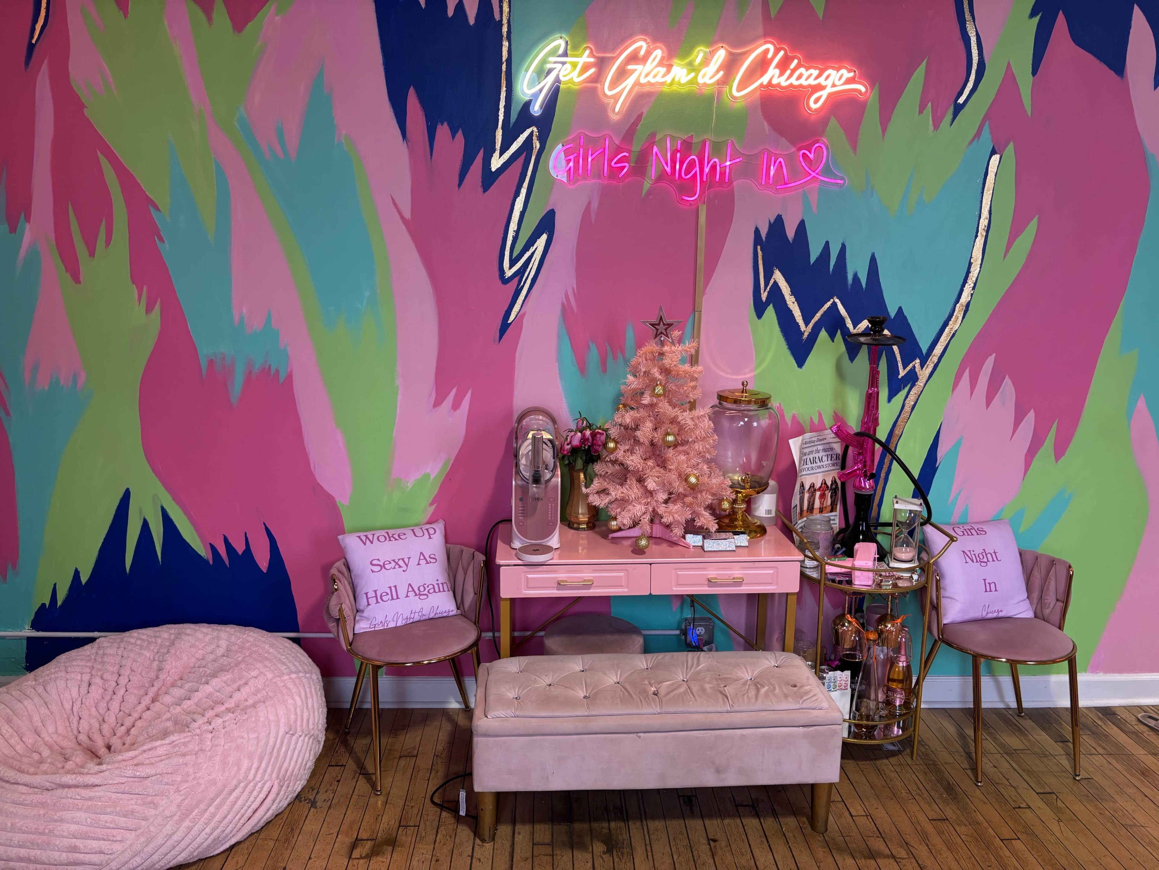 Girls Night In: South loop Babe Cave/Glamour loft Image in Lower West Side, Chicago, IL