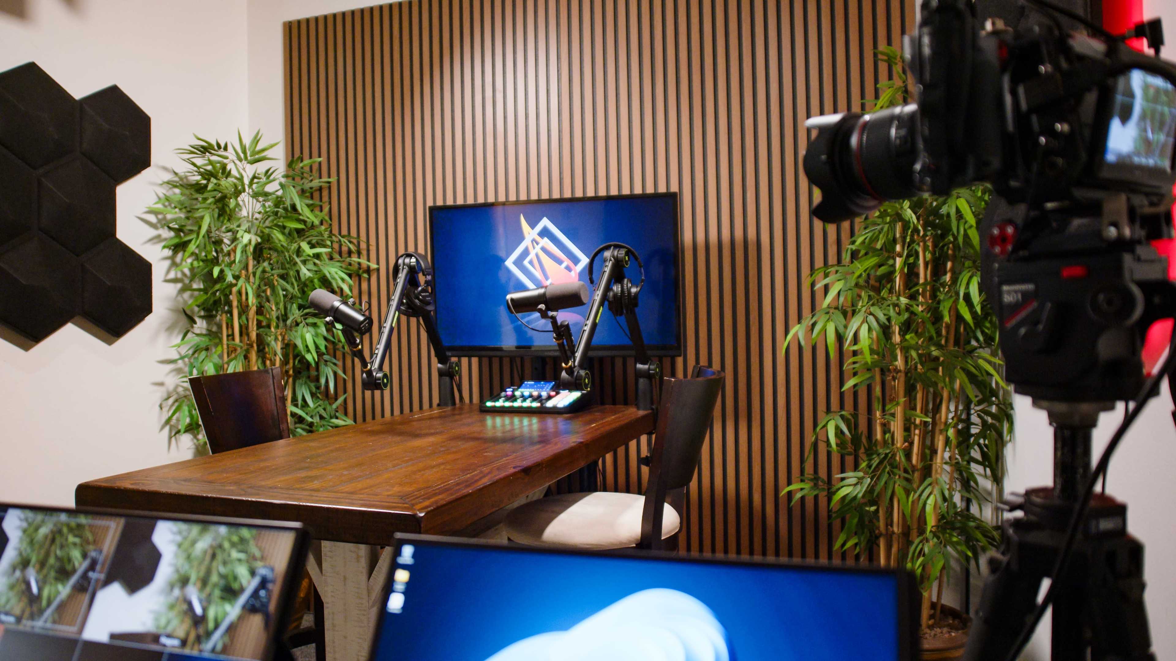 Podcast Recording Studio and Creative Space  - Studio A Image in West Dallas, Dallas, TX