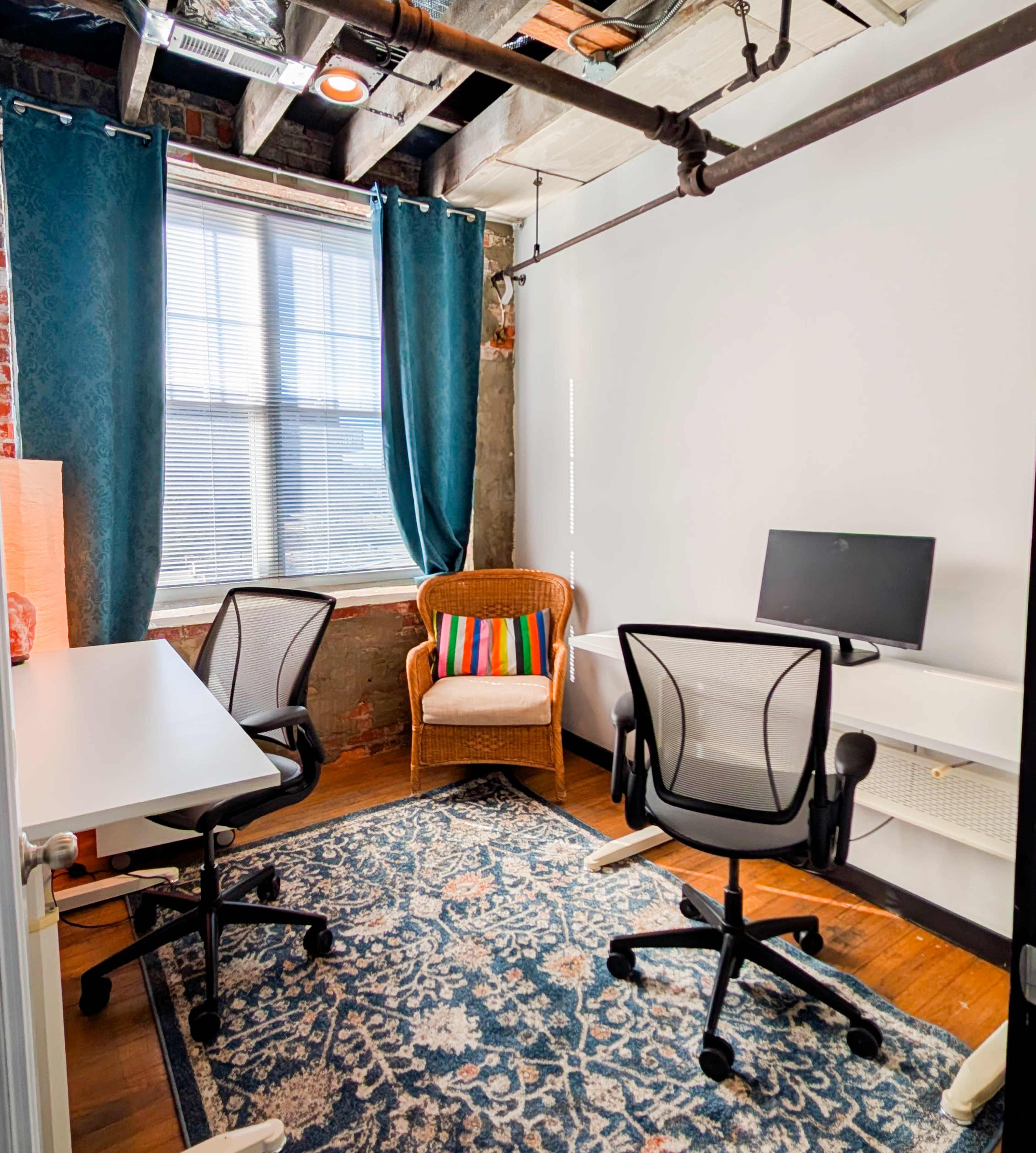 Downtown Office for The Day/Meeting for 1-3 - The Cove Image in Downtown, Asheville, NC