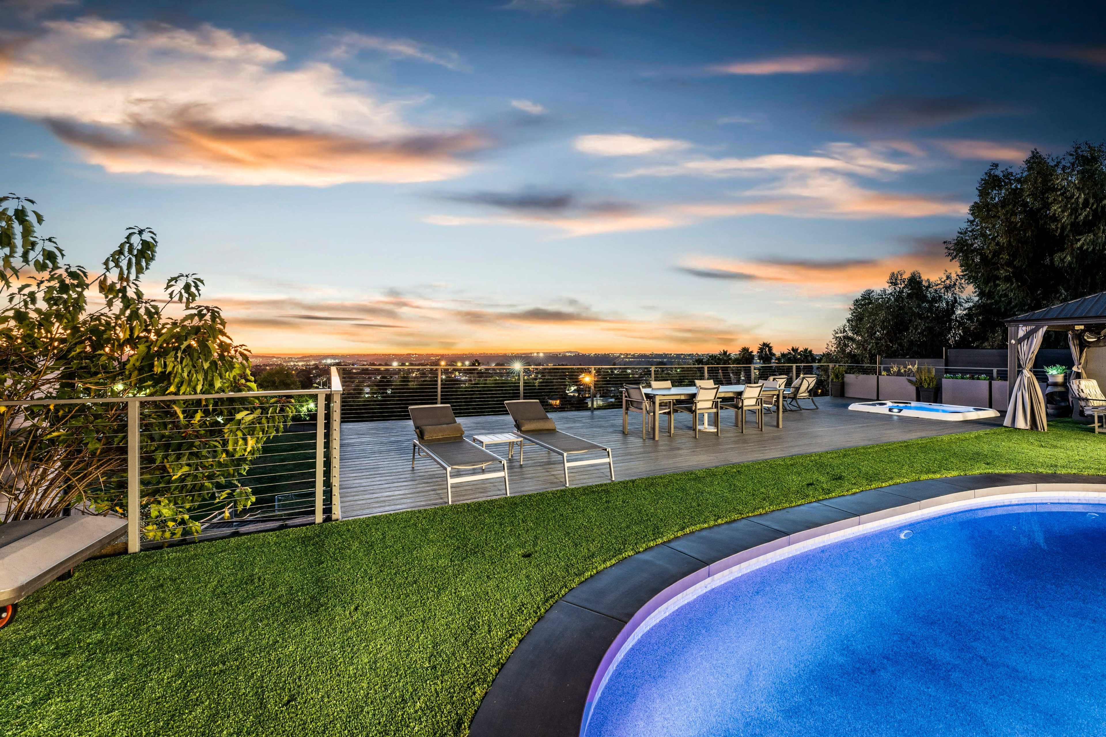 The Ultimate Filming Location! Versatile Mid-Century Modern Home with Pool, Orchard, and Panoramic Views in Scenic Del Cerro San Diego: A Spacious, Elegant Filming Location for Film and TV Productions Image in Del Cerro, San Diego, CA