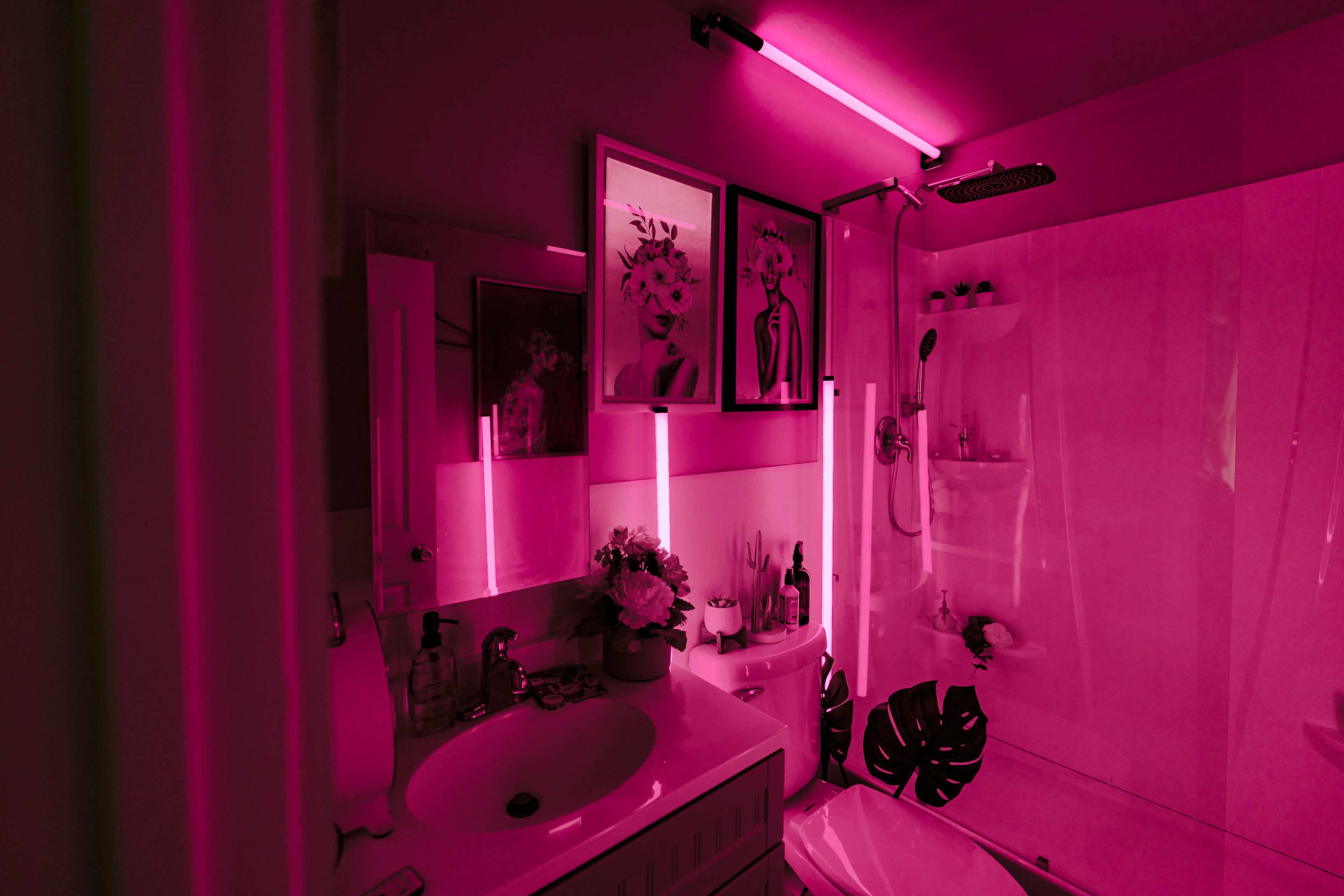 Neon Rain Room + Backdrop Zone + Free Lights Image in Deerfield Village, Houston, TX