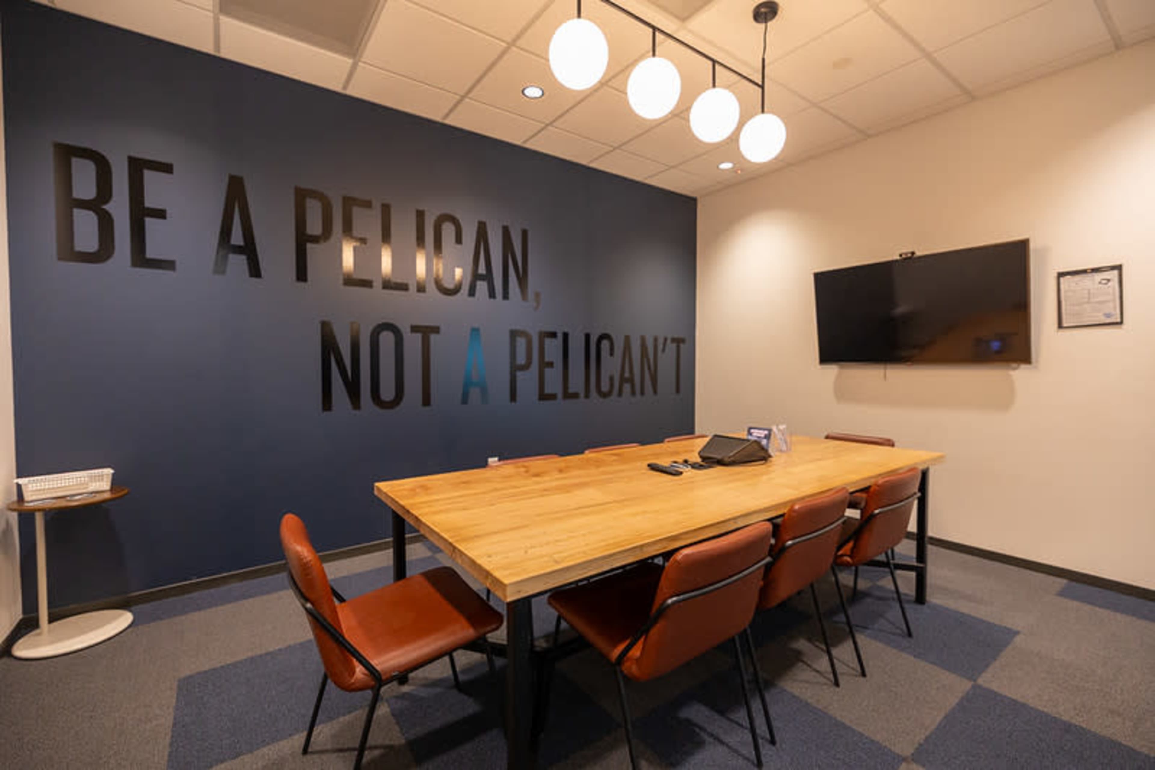 Modern 8-Person Meeting Room in Newport News | Pelican Image in Tech Center, Newport News, VA