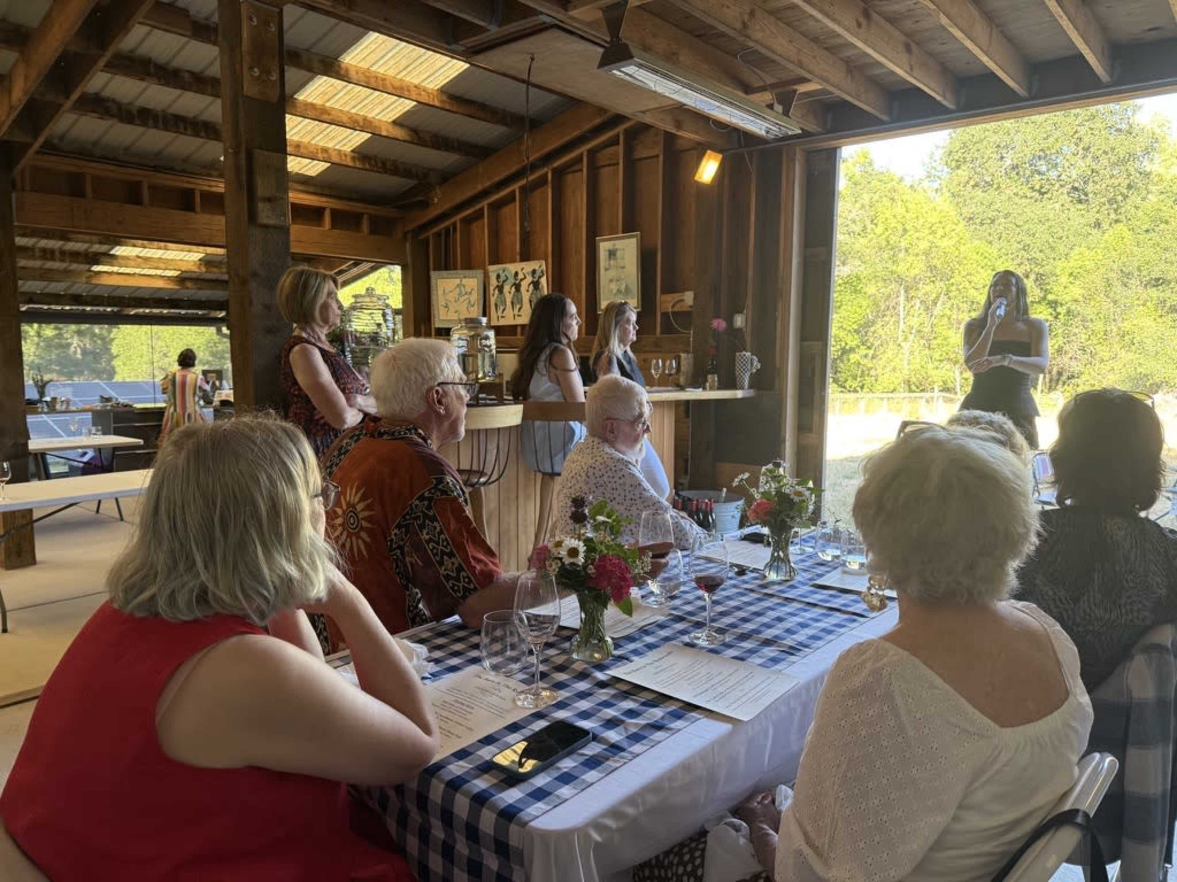 The Barn in the Redwoods Image in , Sebastopol, CA