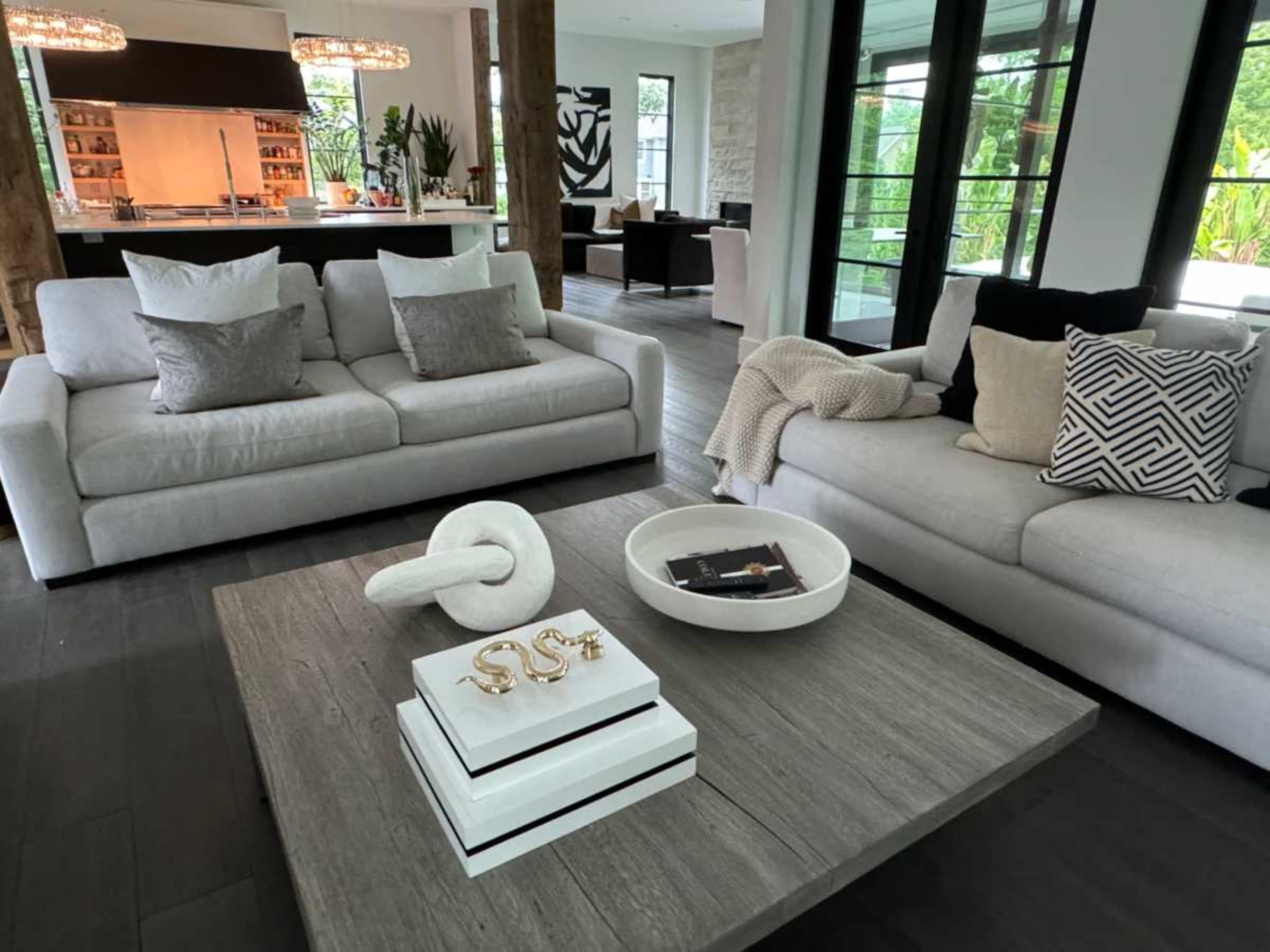 Modern stylish home with expansive outdoor living and pool Image in Concord Township, Dublin, OH