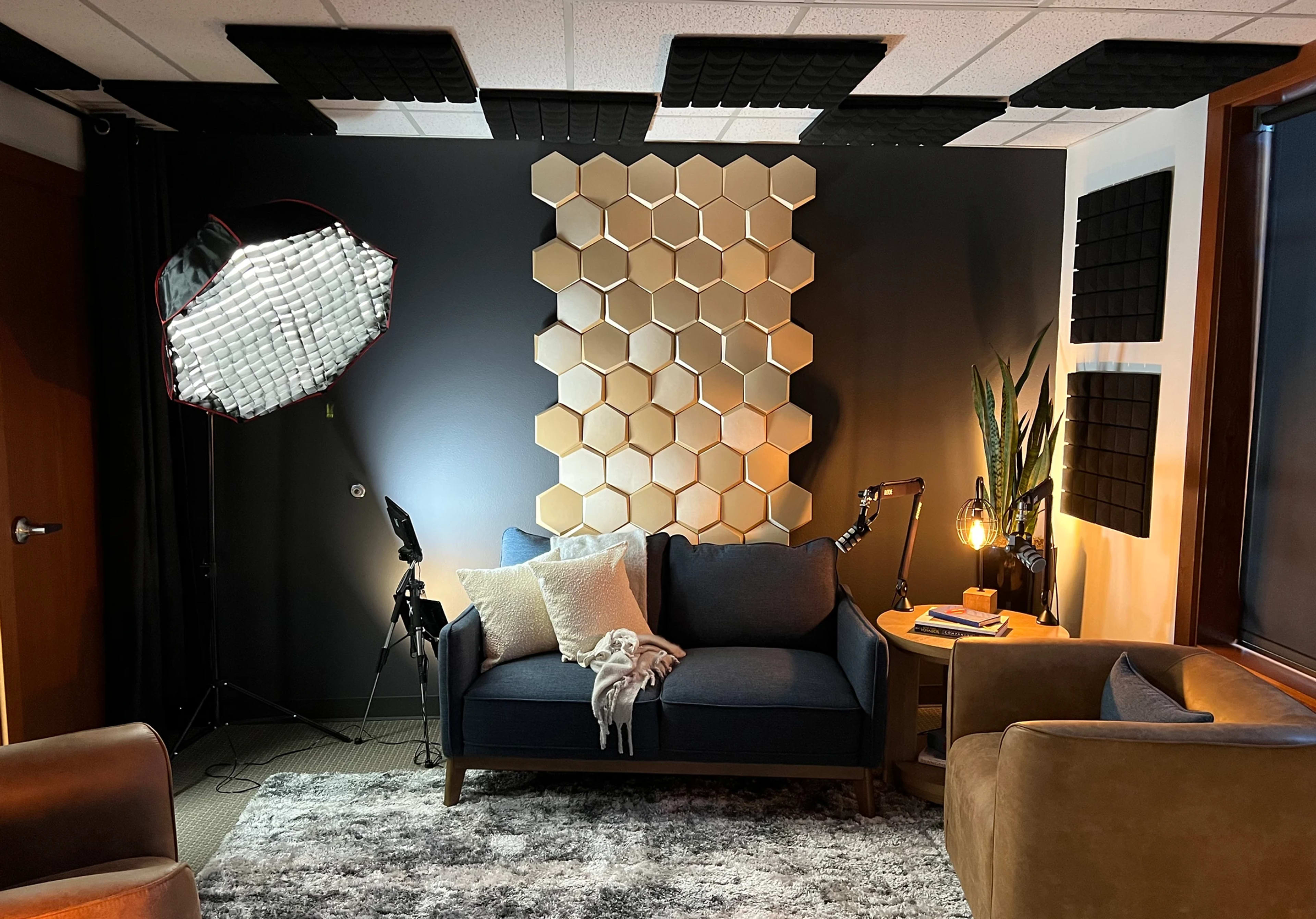 JUST TALK STUDIOS -                                                                                                   Podcast Studio Space || Audio & Video || Comes With Studio Tech Engineer! Image in Wilburton, Bellevue, WA
