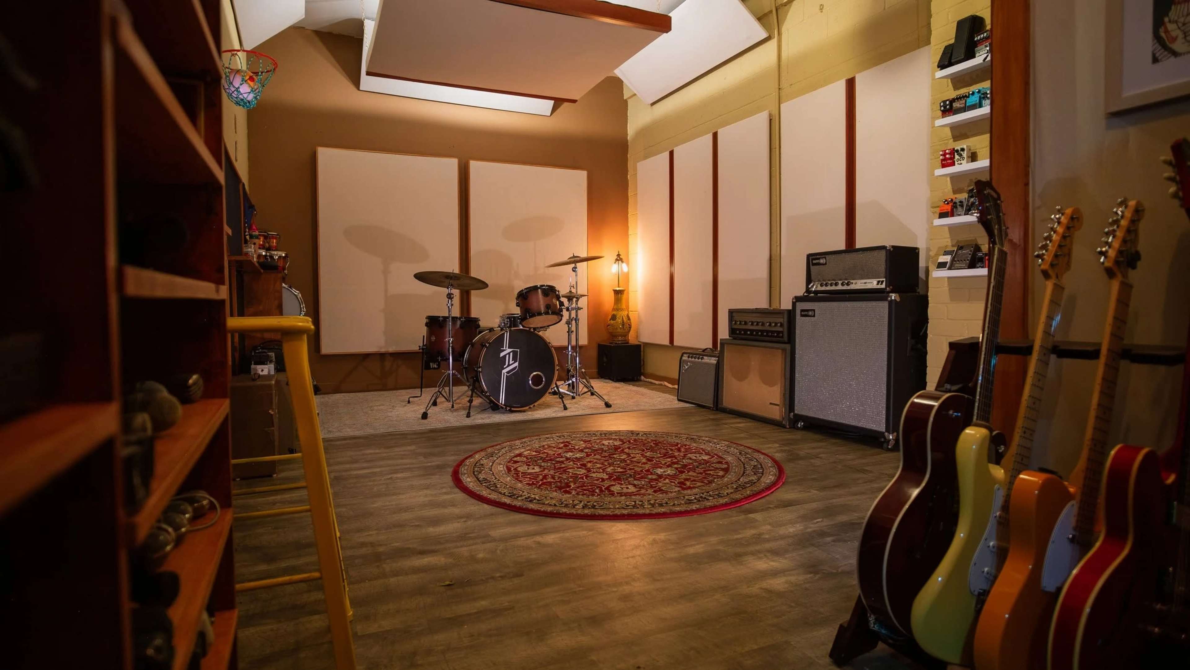 Cozy, Art-Filled Recording Studio w/ Backyard Image in East Williamsburg, BROOKLYN, NY