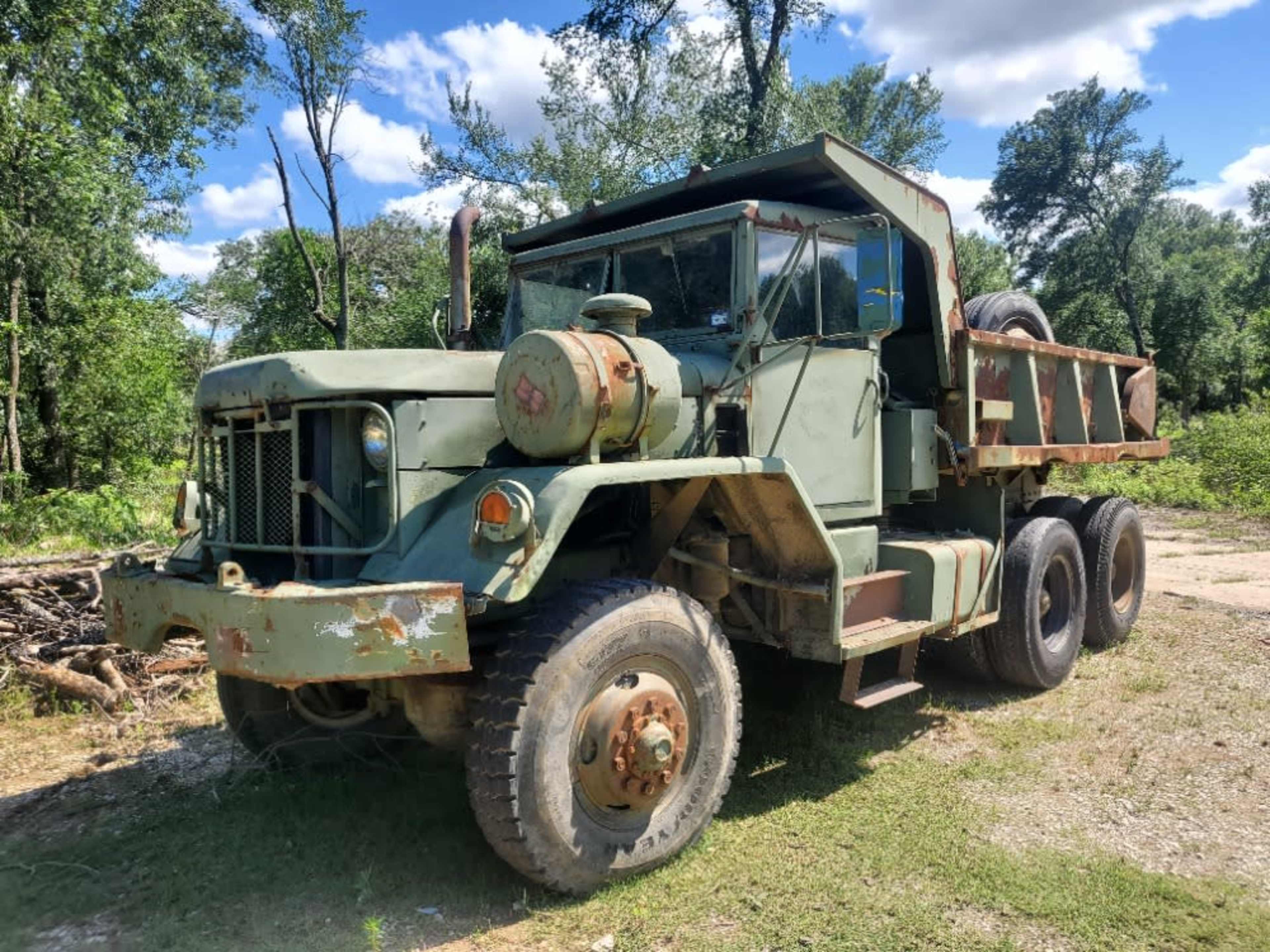 A real army truck