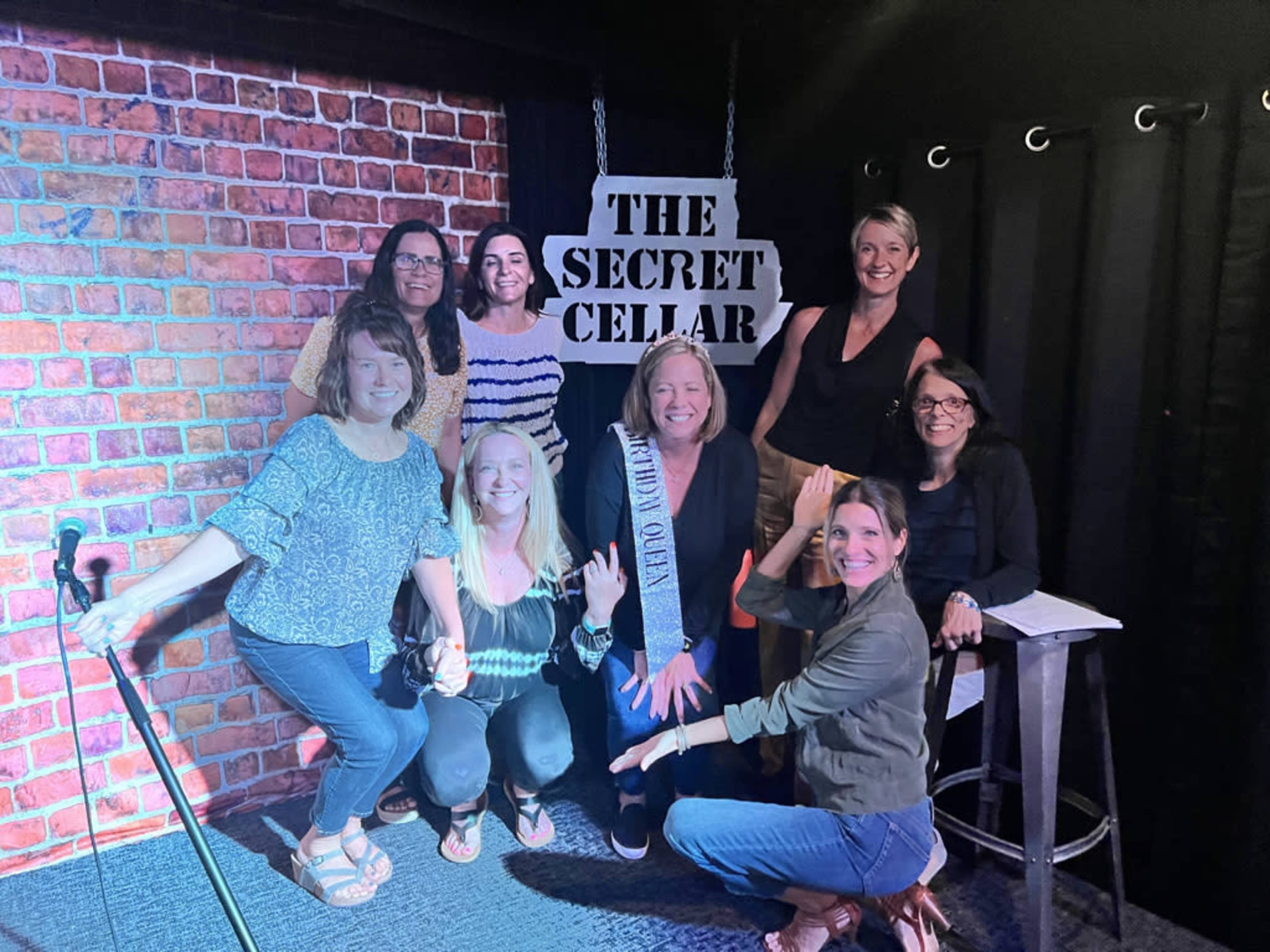 Secret speakeasy comedy club in suburban neighborhood that seats 52 Image in Aurora, Aurora, CO