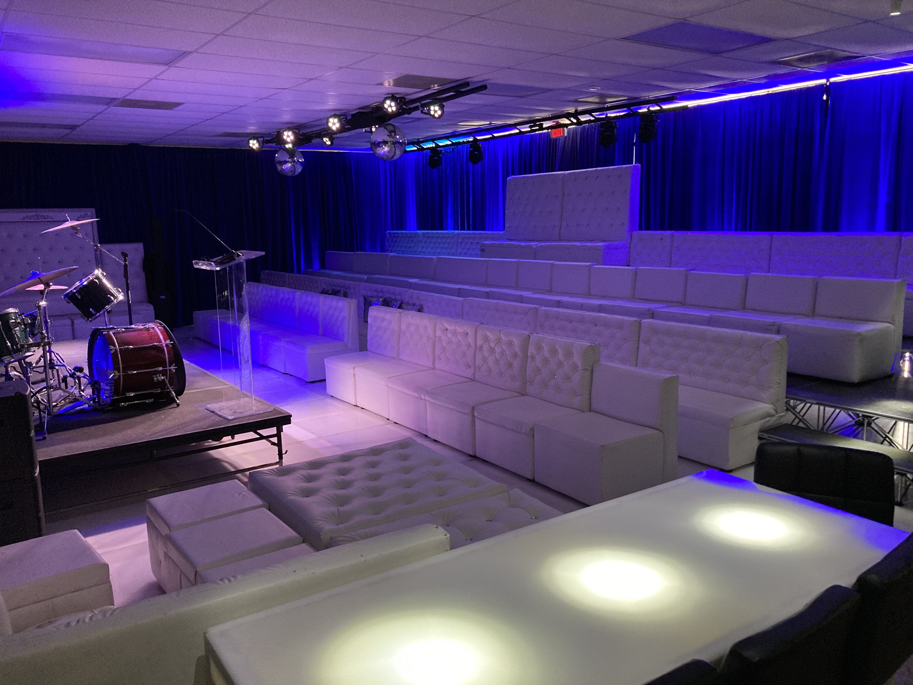 North Central Event Space for 100 w/ LED Floor Included! Image in Inner West Side, San Antonio, TX