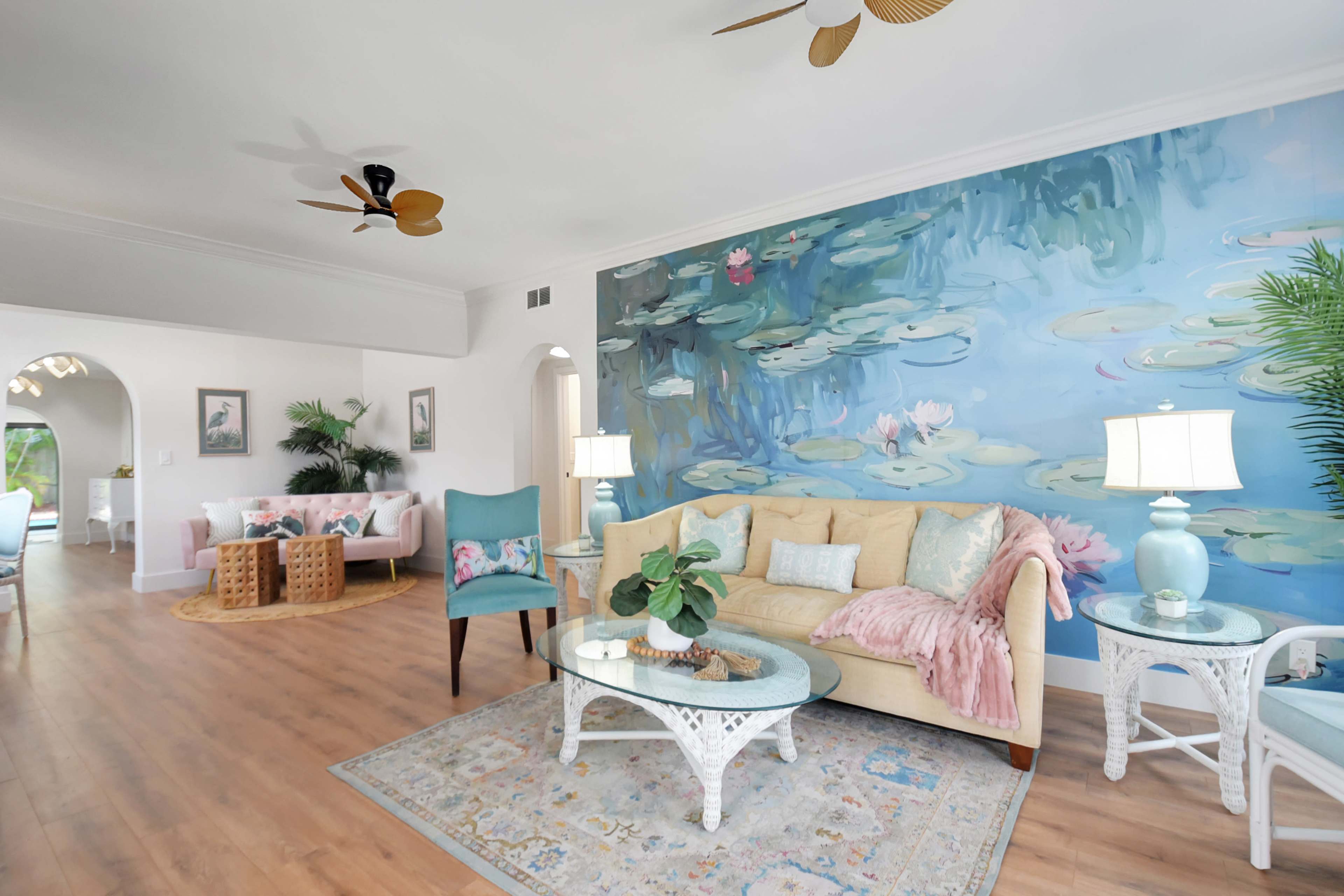 West Palm Beach Oasis | Private Pool Retreat & Open Air Lounge | King Bed & 2 Queen Beds | Grill | TheLiliPad Image in Parker Ridge, West Palm Beach, FL