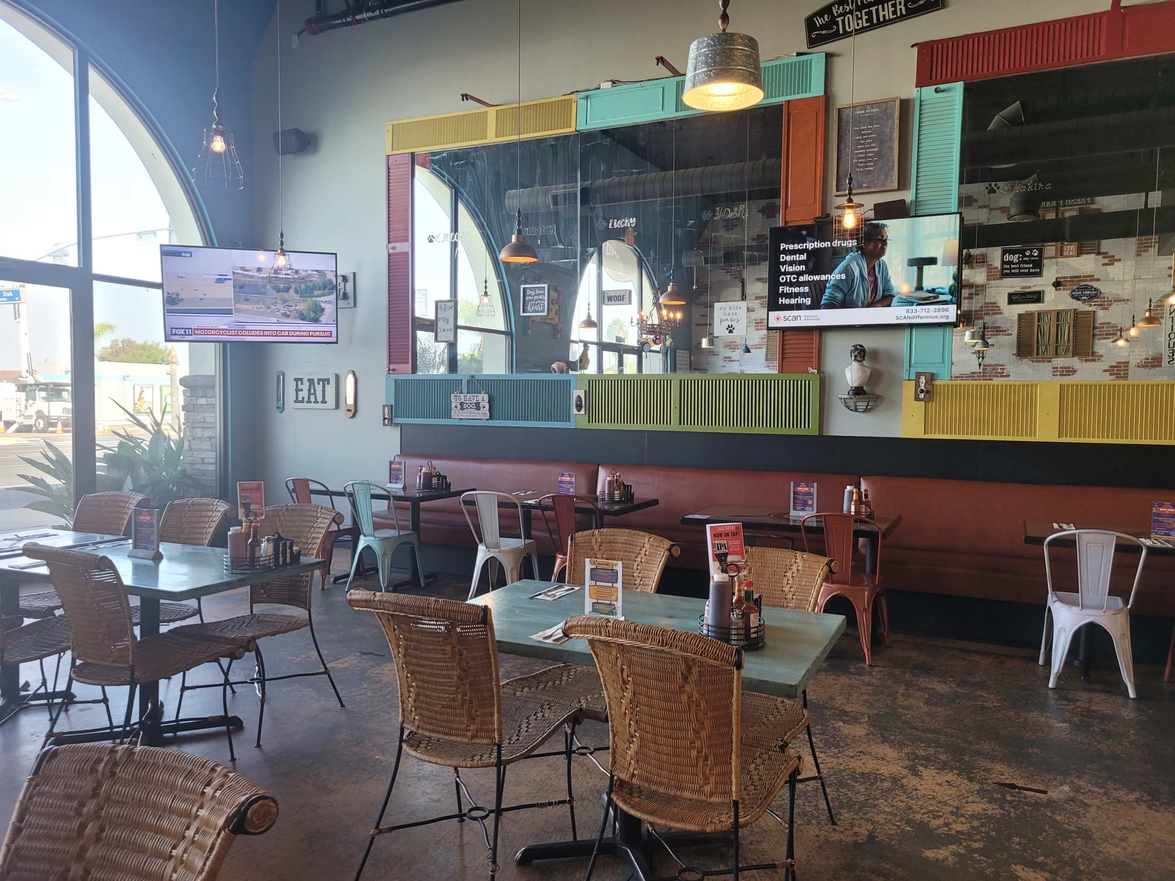 With its industrial charm, rustic details, and spacious layout, The Pan Restaurant is the perfect setting for special occasions. Image in Lomita, Lomita, CA