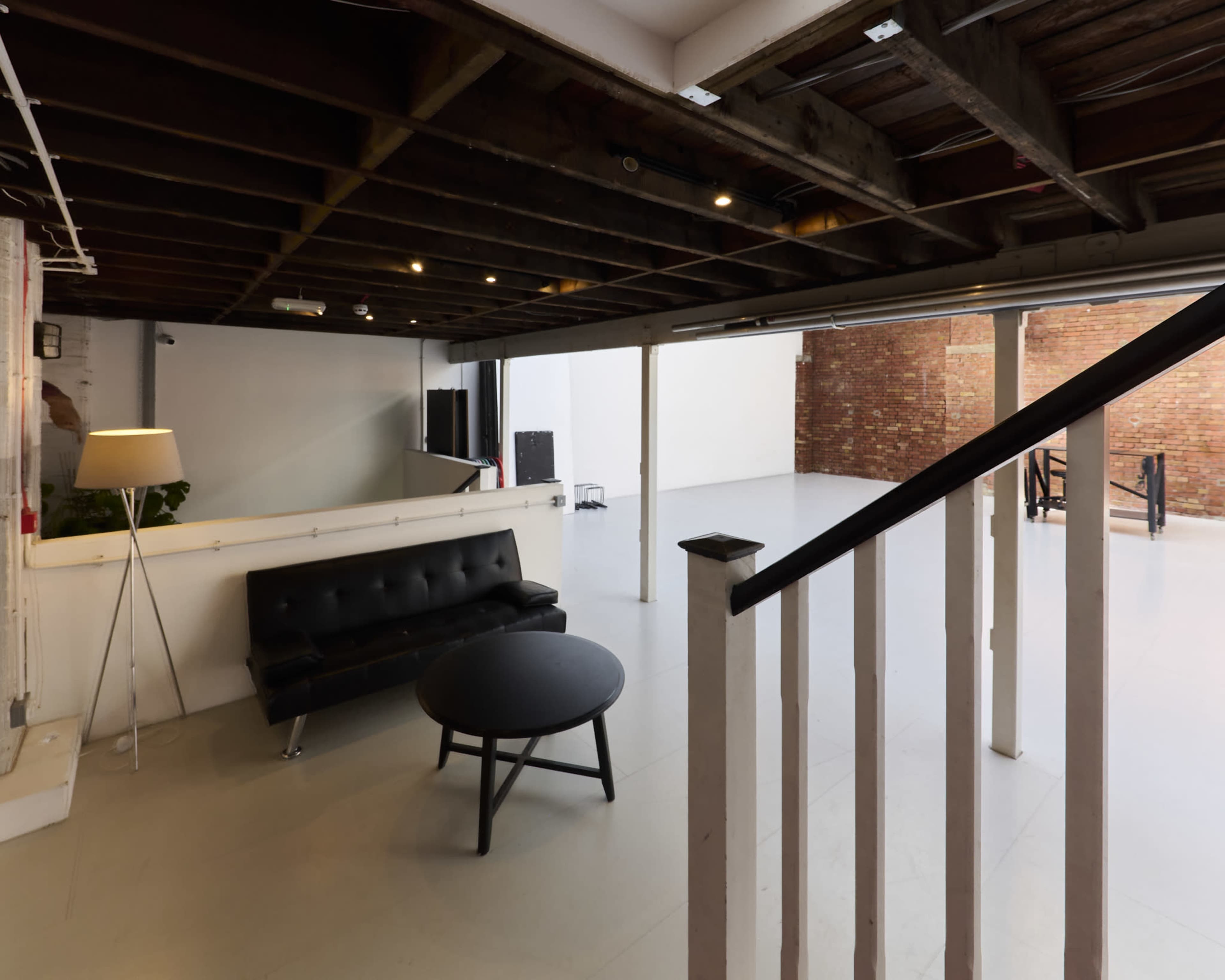 Photo Studio with Exposed Bricks, Full Skylight, Blackout and White Cove in Hackney Wick Image in Fish Island, London, ENG