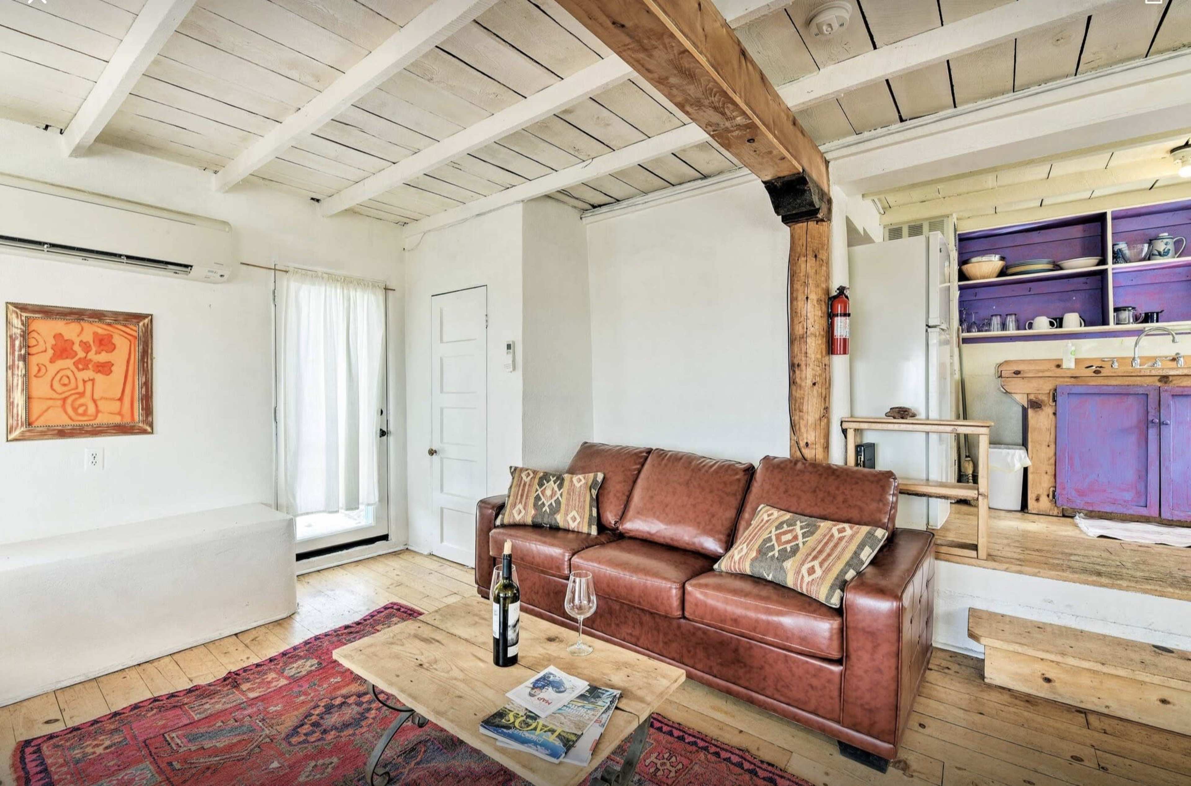 Historic Farm With Rustic Cabins, Barn & Tipis on 40 Acres Image in San Cristobal, San Cristobal, NM