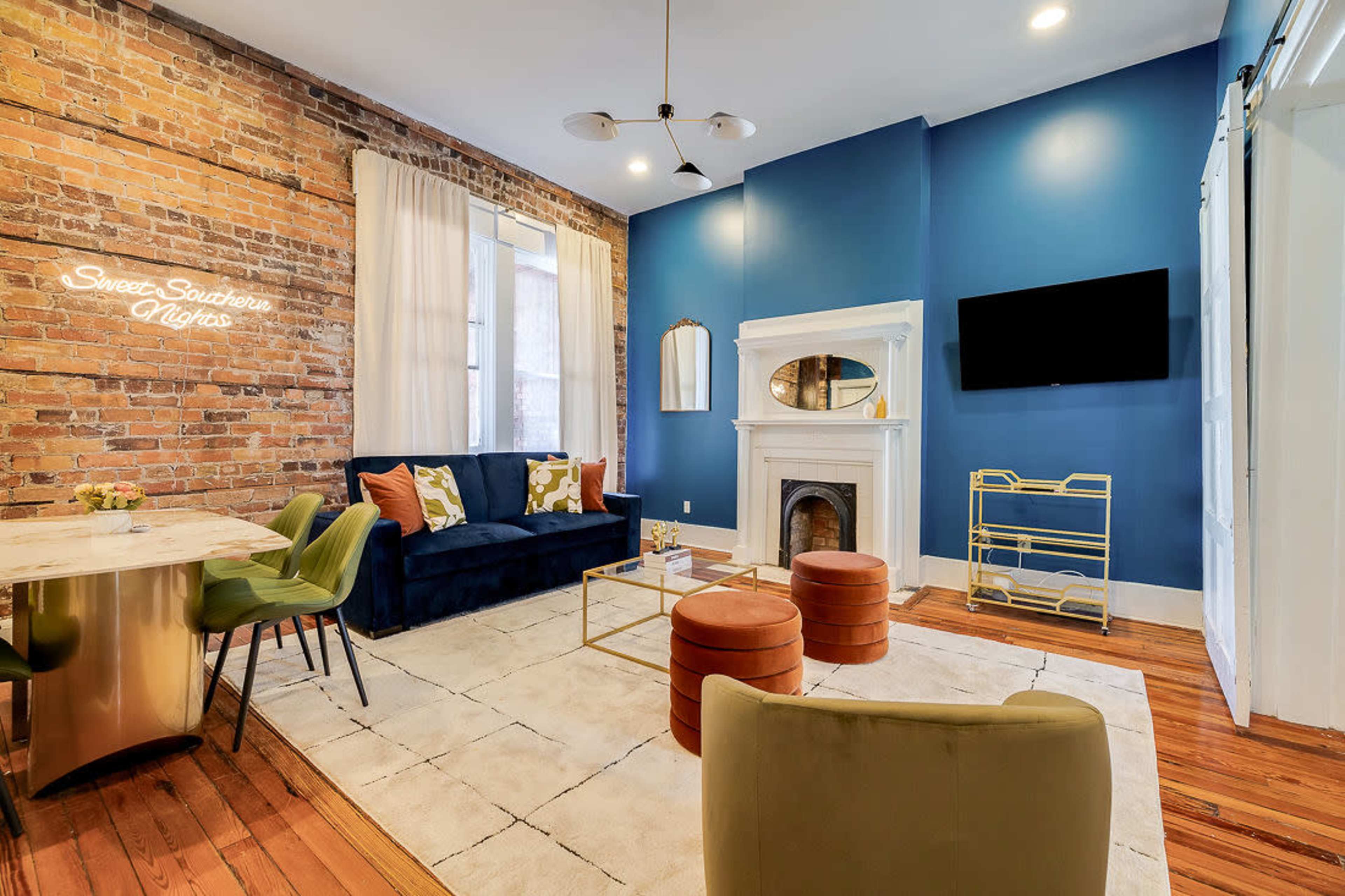 Luxury with Bikes/ Mid Century Escape/Unit A Image in Dixon Park, Savannah, GA