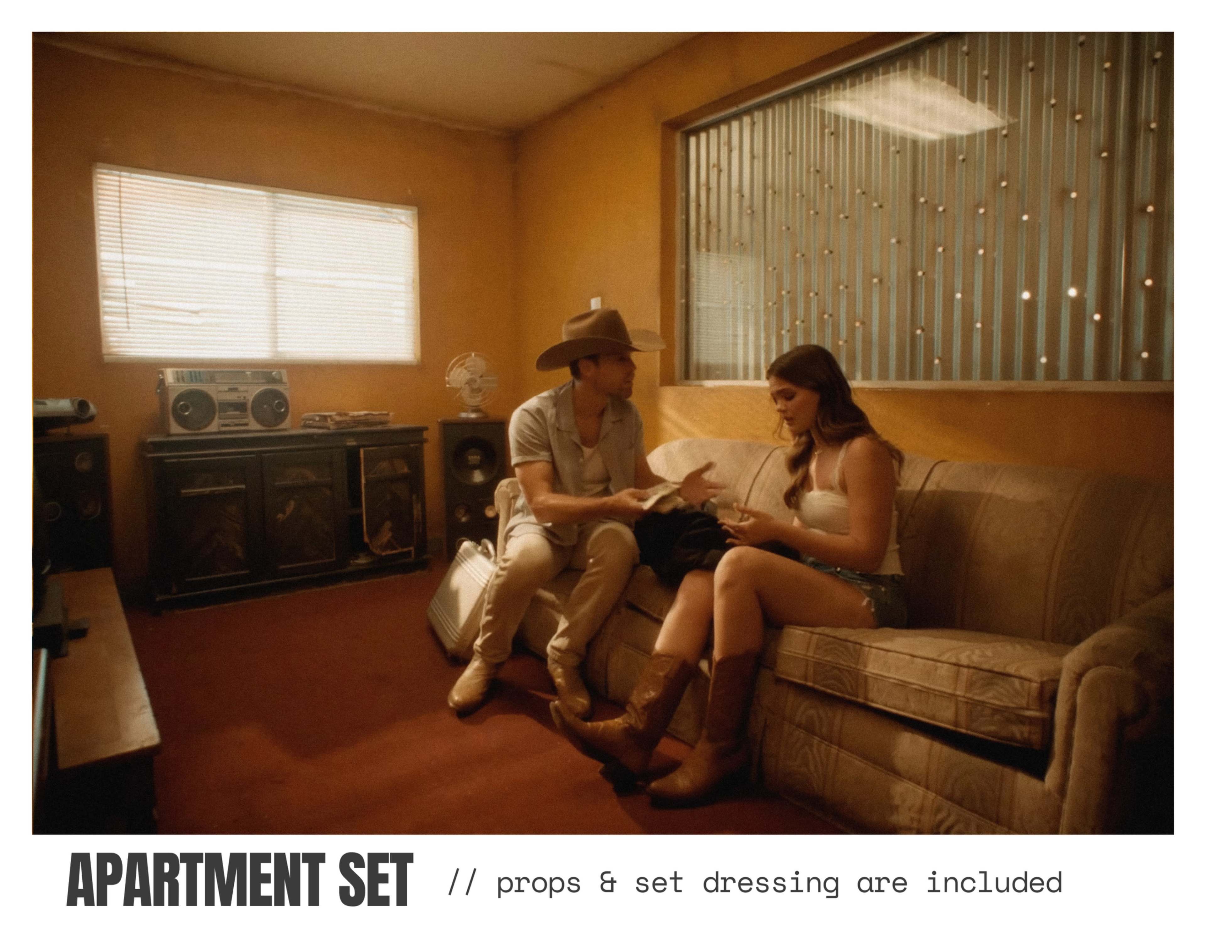 Abandoned Apartment Sets | The Barracks Image in Vernon, Vernon, CA
