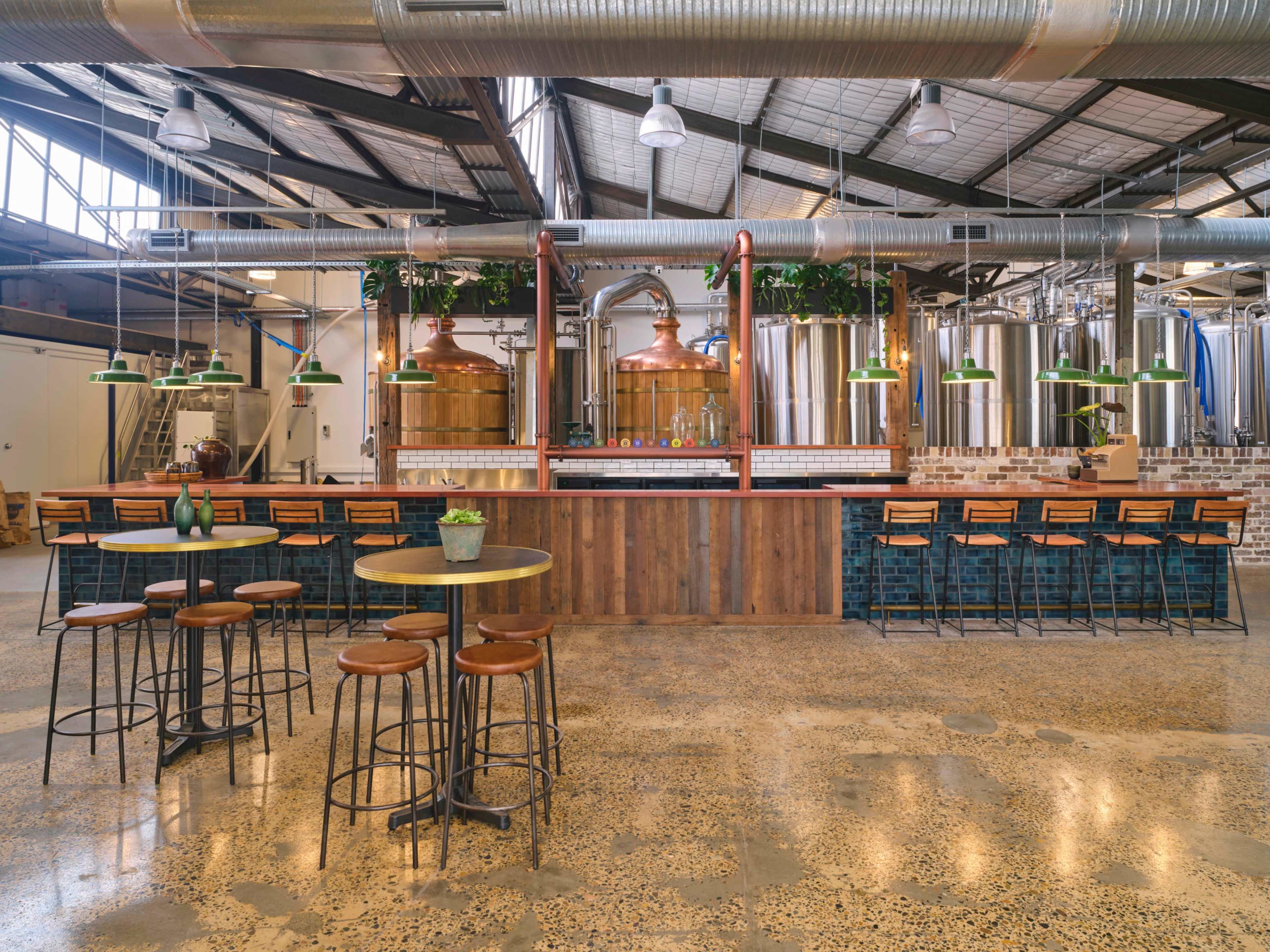 Sophisticated Industrial Brewery and Tap Room Image in Saint Peters, St Peters, NSW