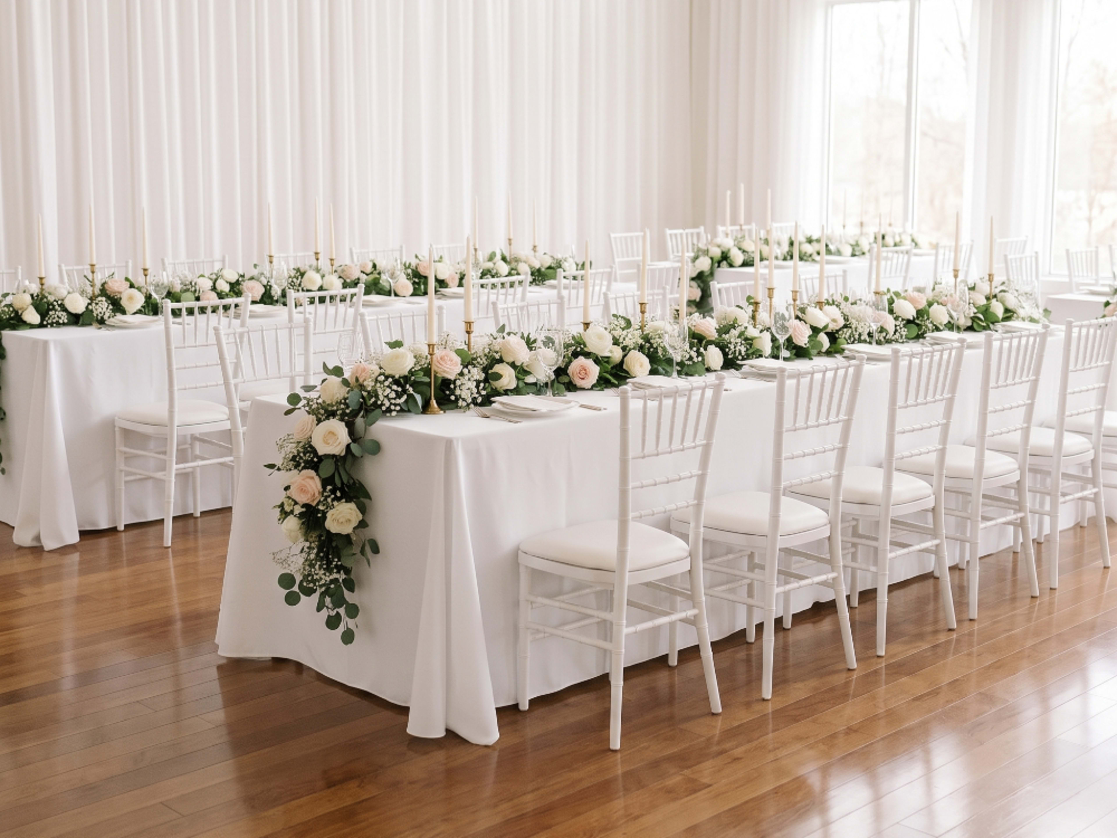 40 Chairs and table