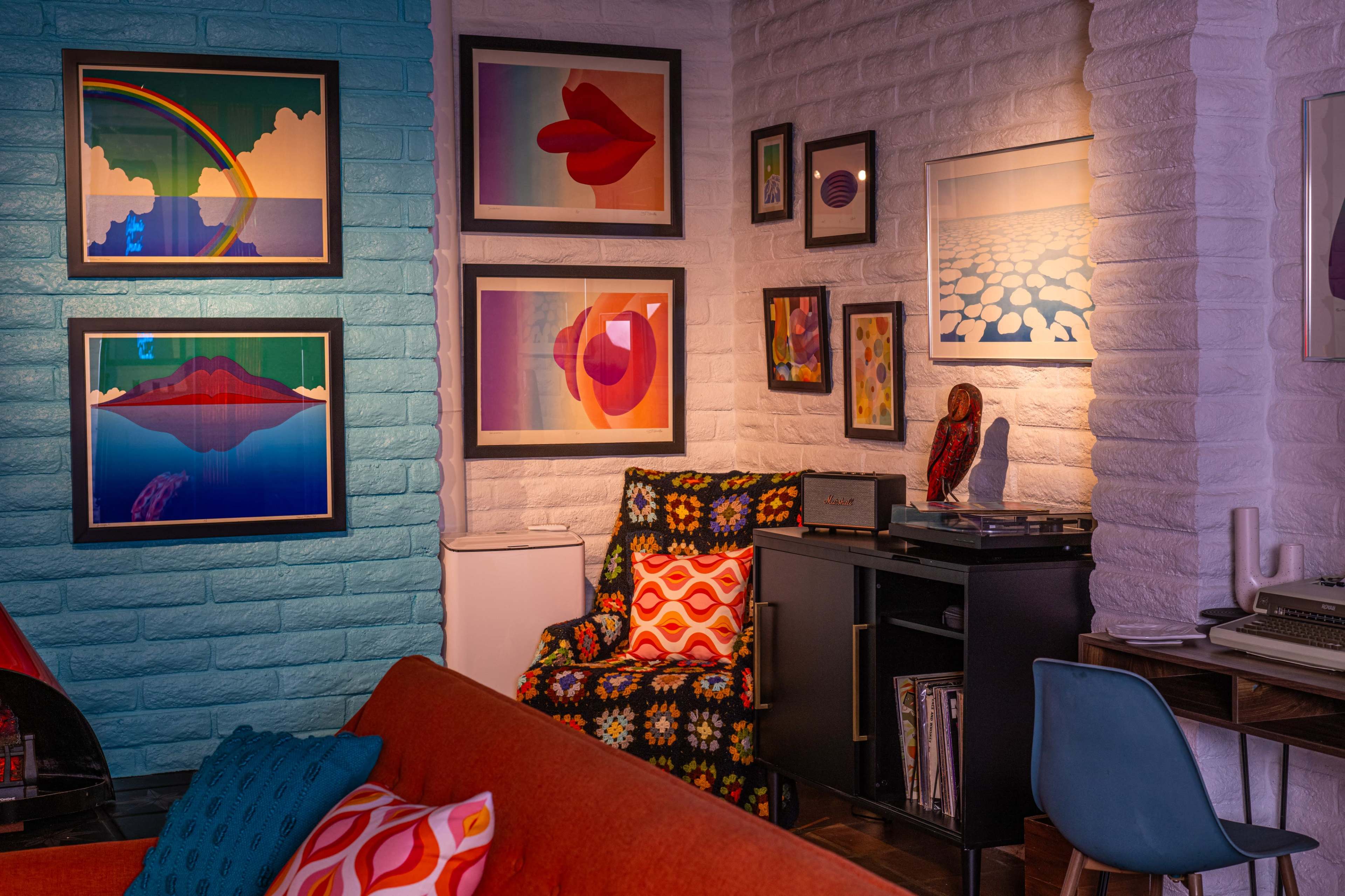 60s/70s Mid-Century Modern Groovy Psychedelic Studio Image in Hidden Meadows, Escondido, CA