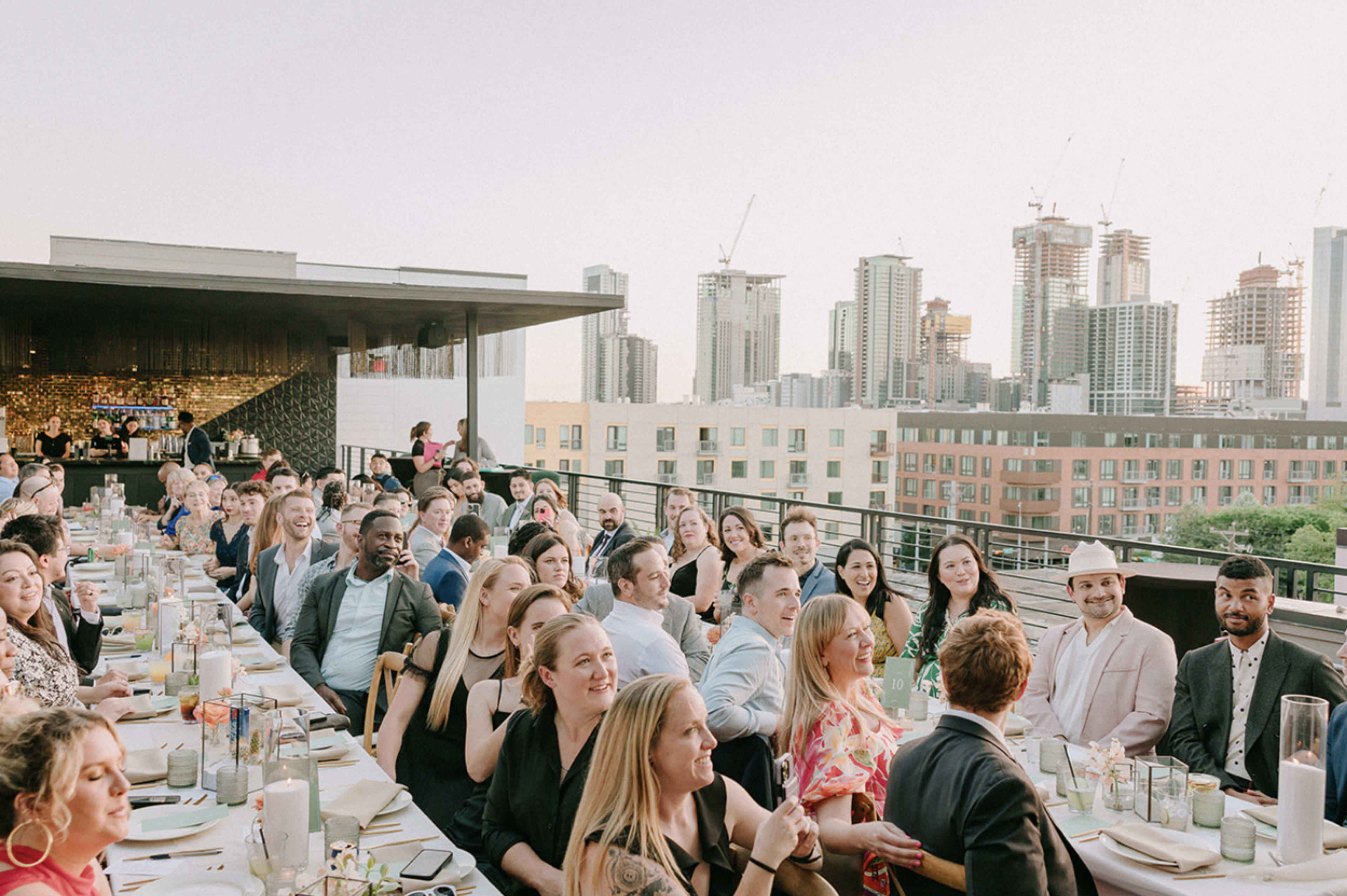 Downtown Roofdeck Event Space with Skyline View Image in East Cesar Chavez, Austin, TX