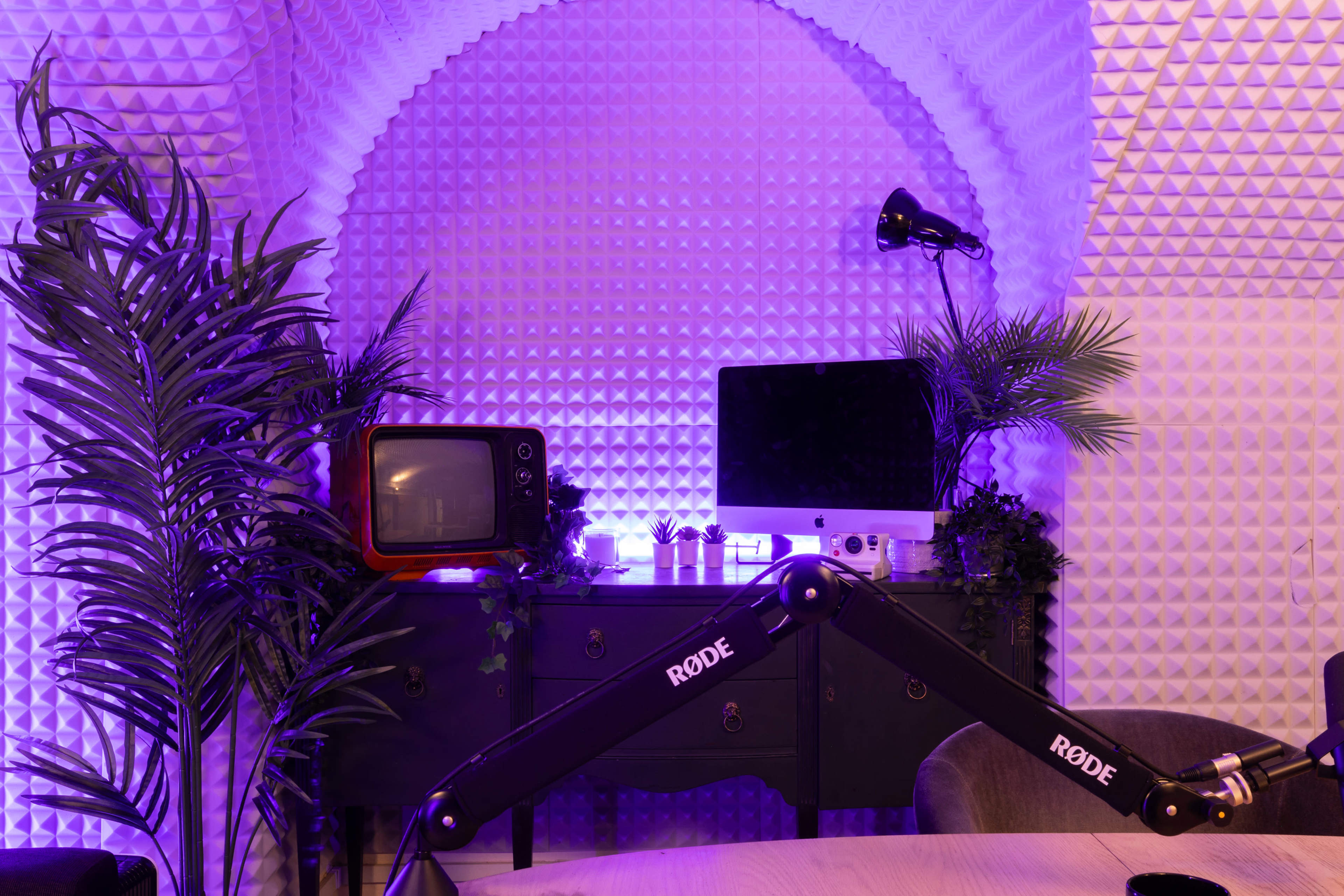Podcast Studio Image in Soho, London, ENG