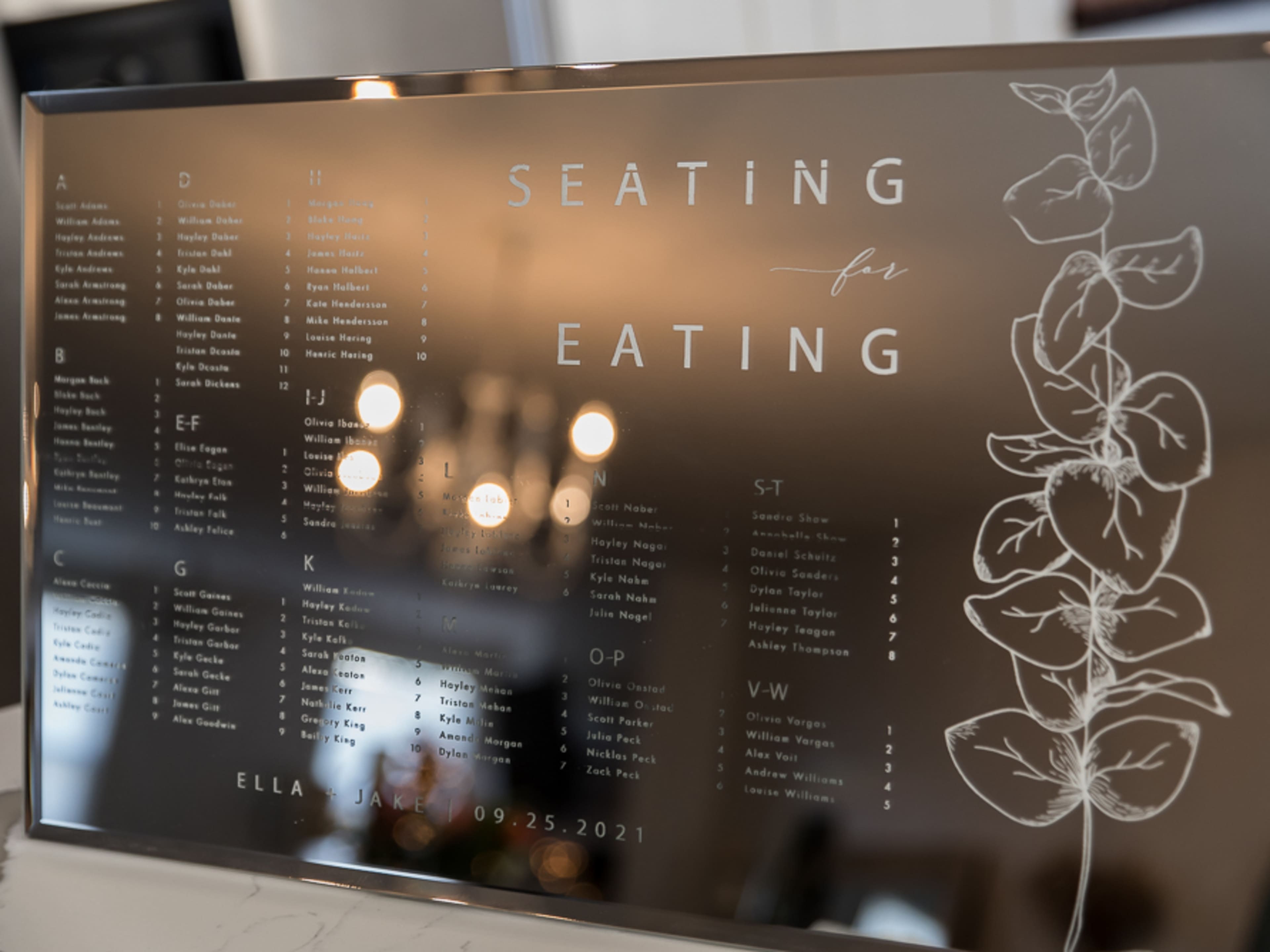 seating charts
