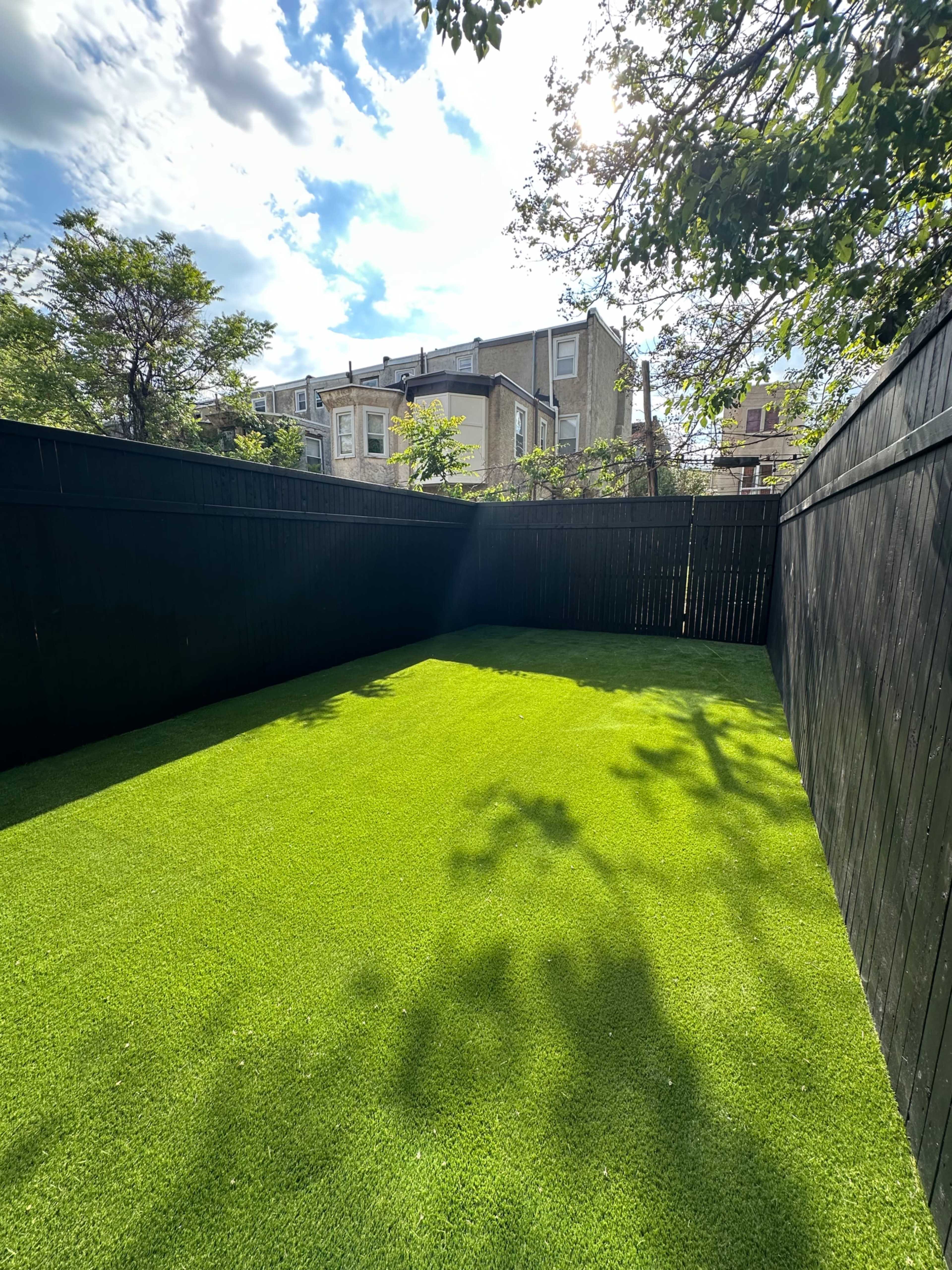 Modern Urban Backyard with an Industrial touch Image in Cecil B. Moore, Philadelphia, PA