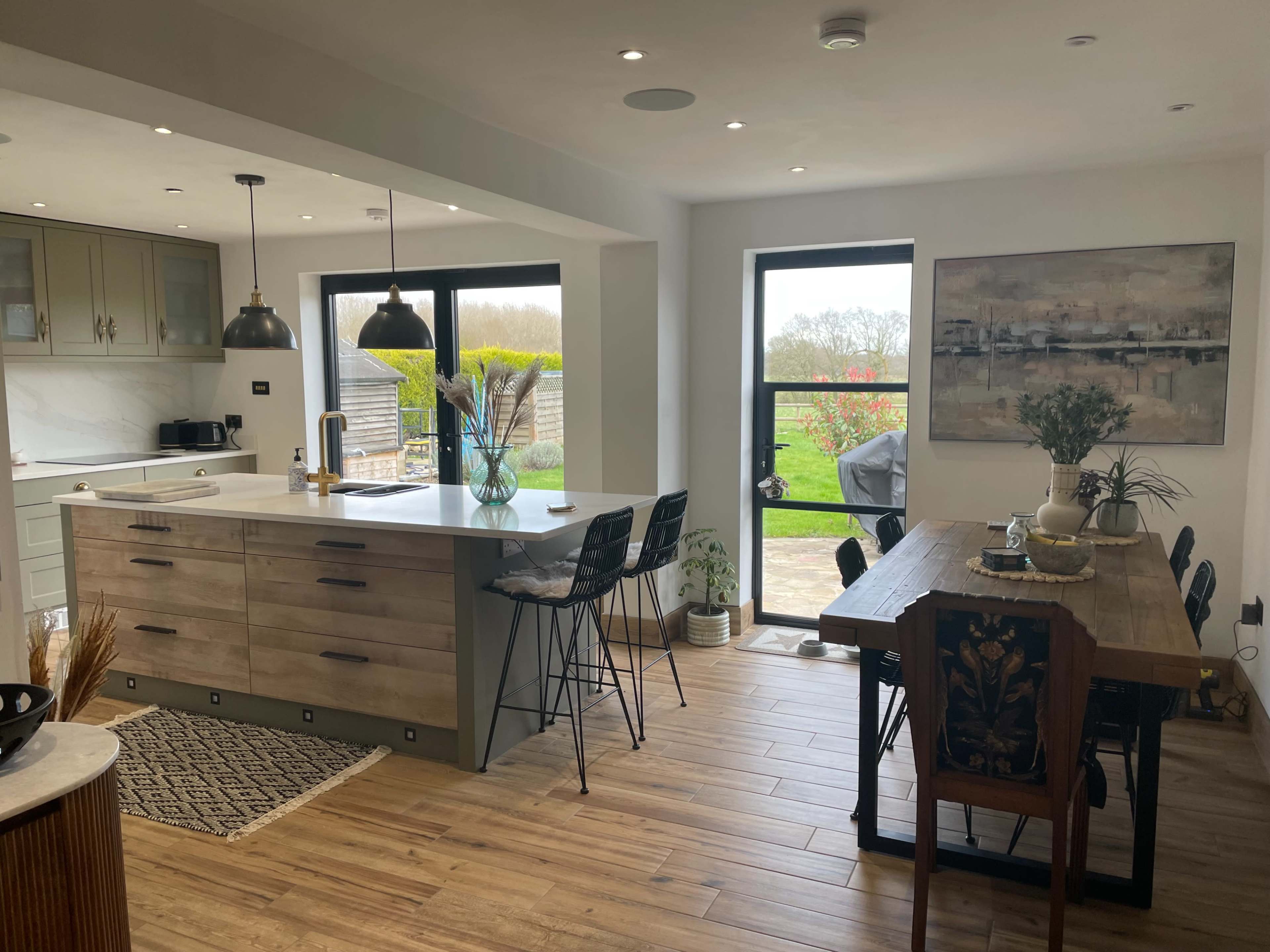 House with beautiful open field views contemporary and mid-century decor Image in Hatfield Peverel, Hatfield Peverel, Chelmsford, ENG