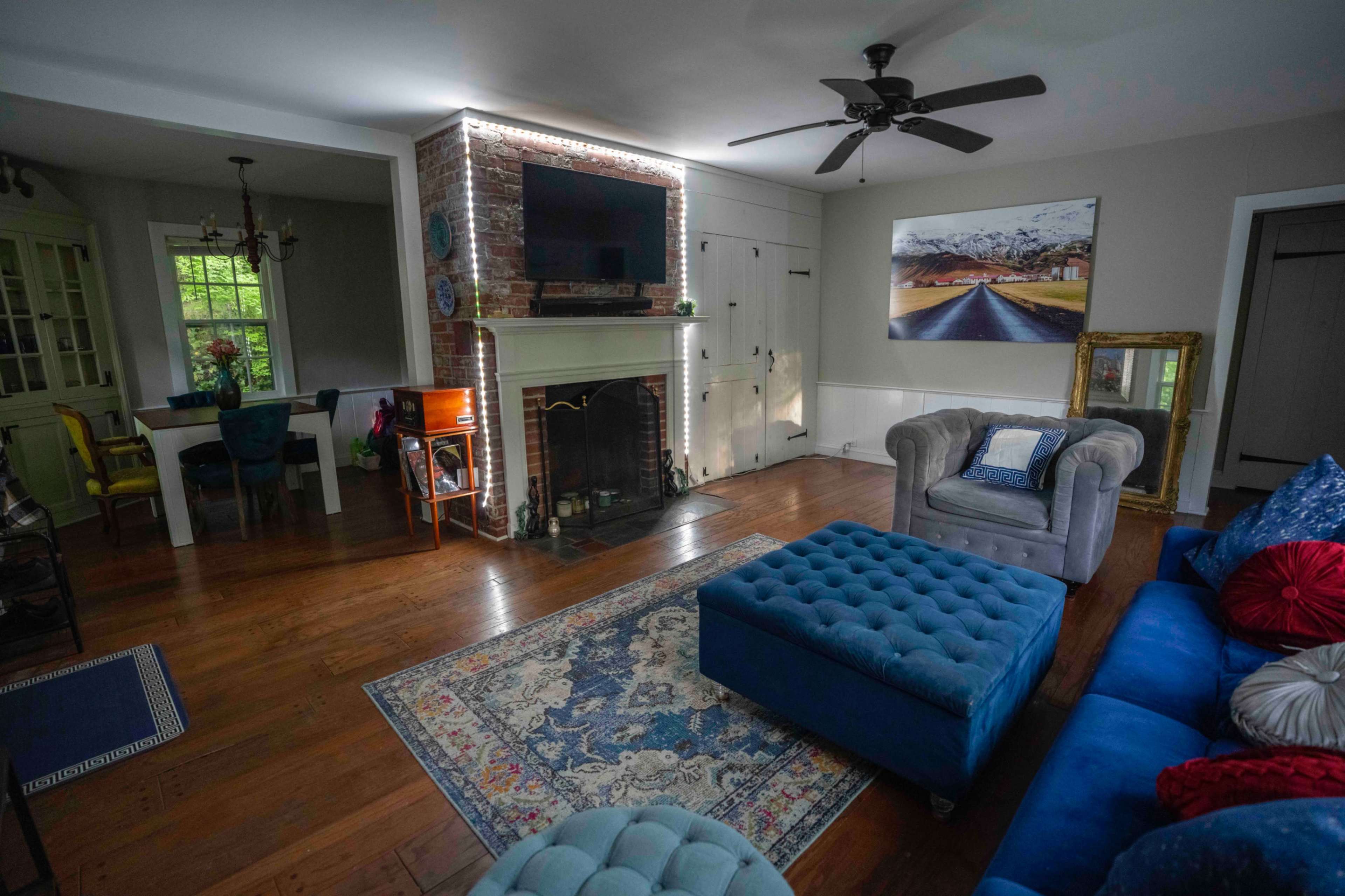 Rural Farm Style Cottage in Private Wooded Grove w/ Fire Pit Image in Blairstown, Blairstown, NJ