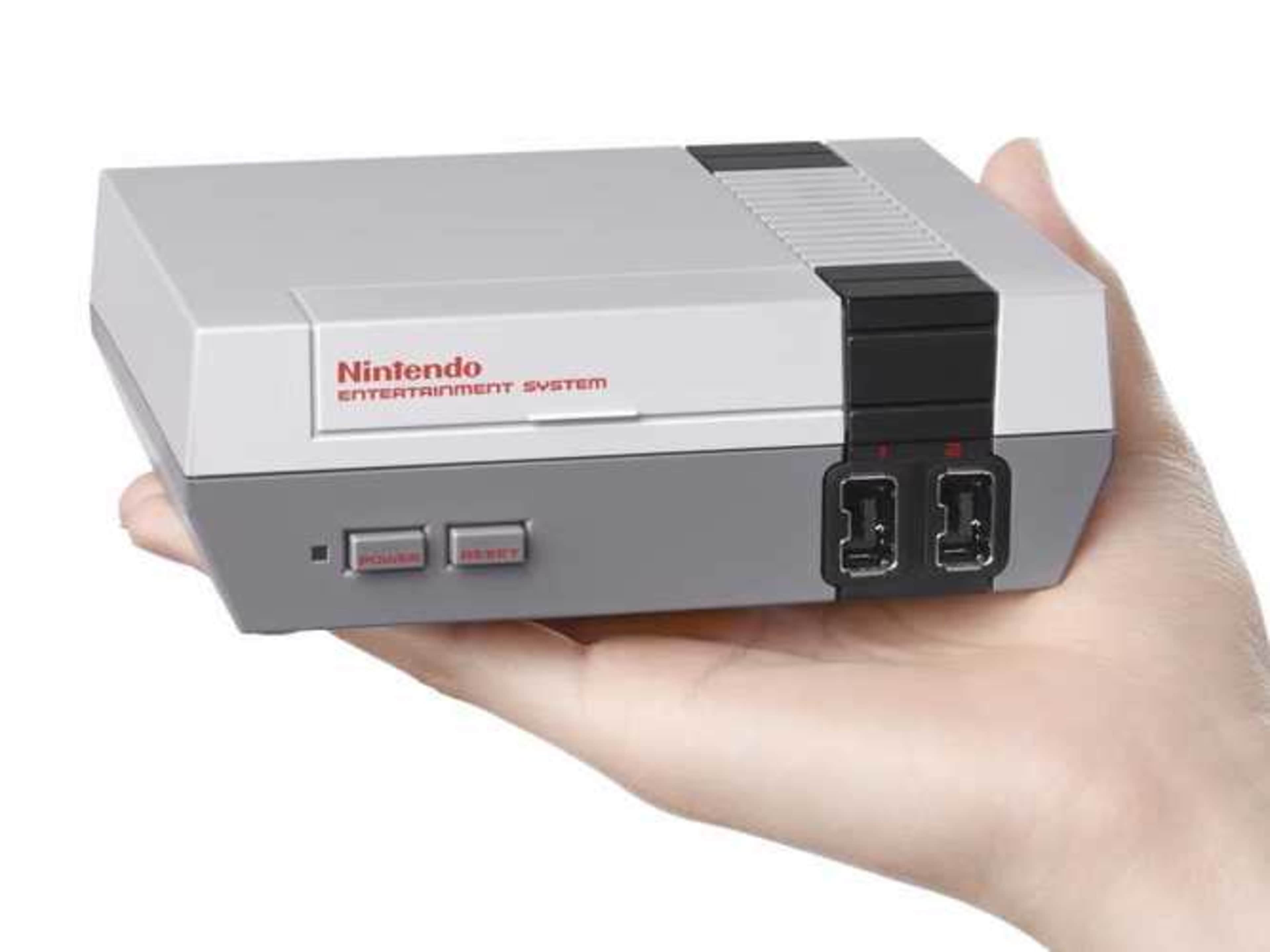 NES Classic Edition Video Game console with 40" TV