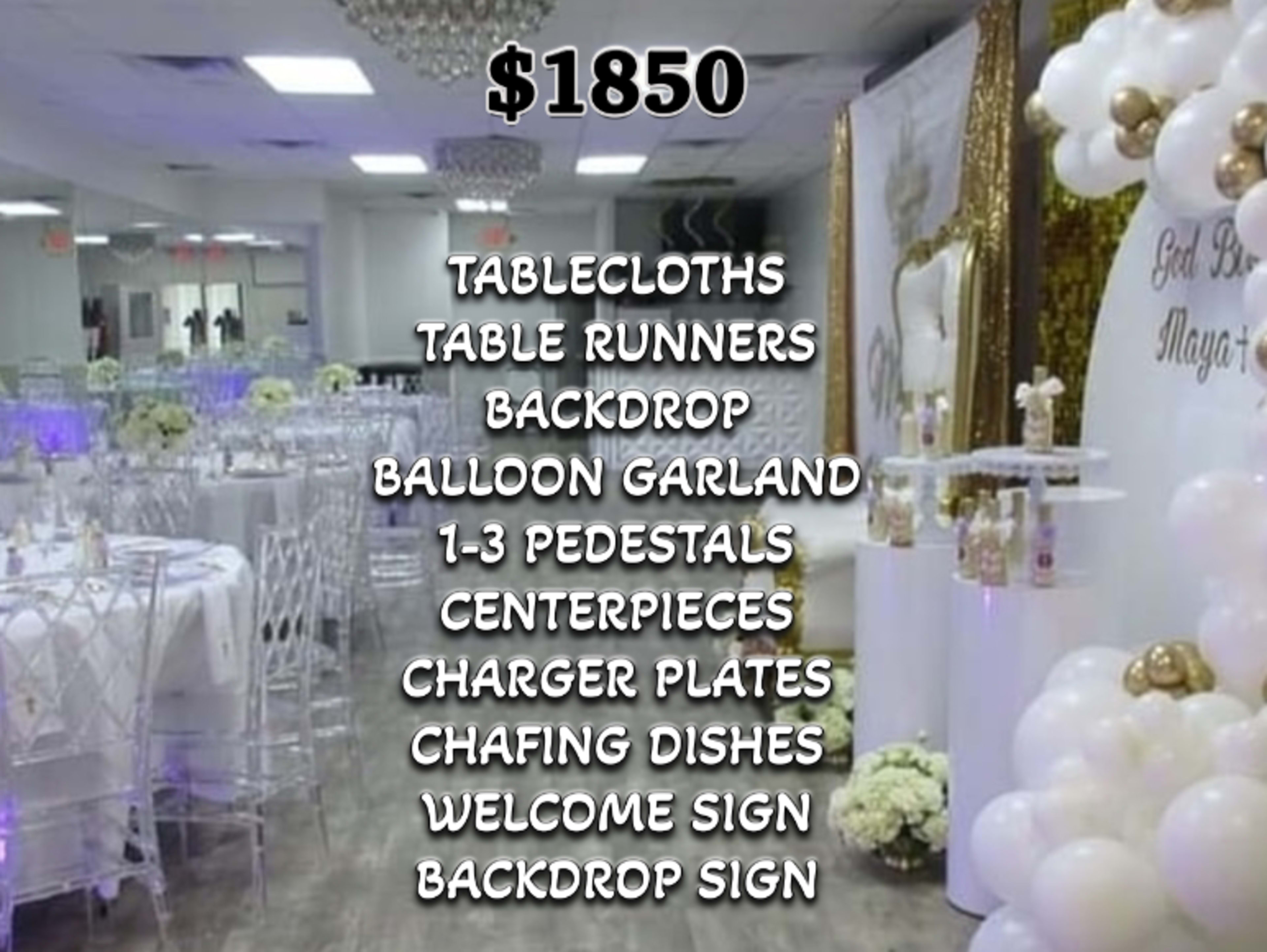 Decor Package - Gold Package