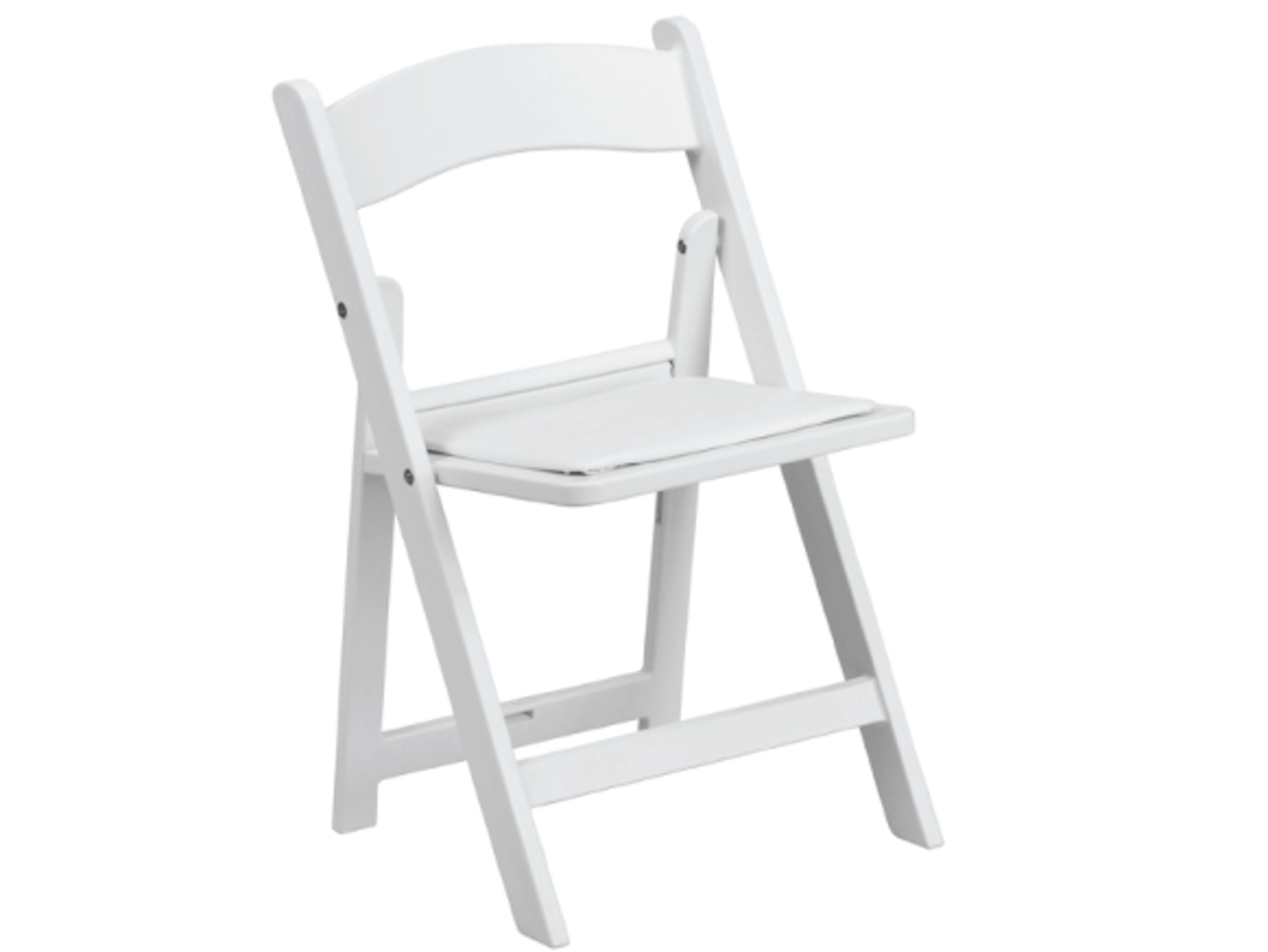 Chair, Resin, White