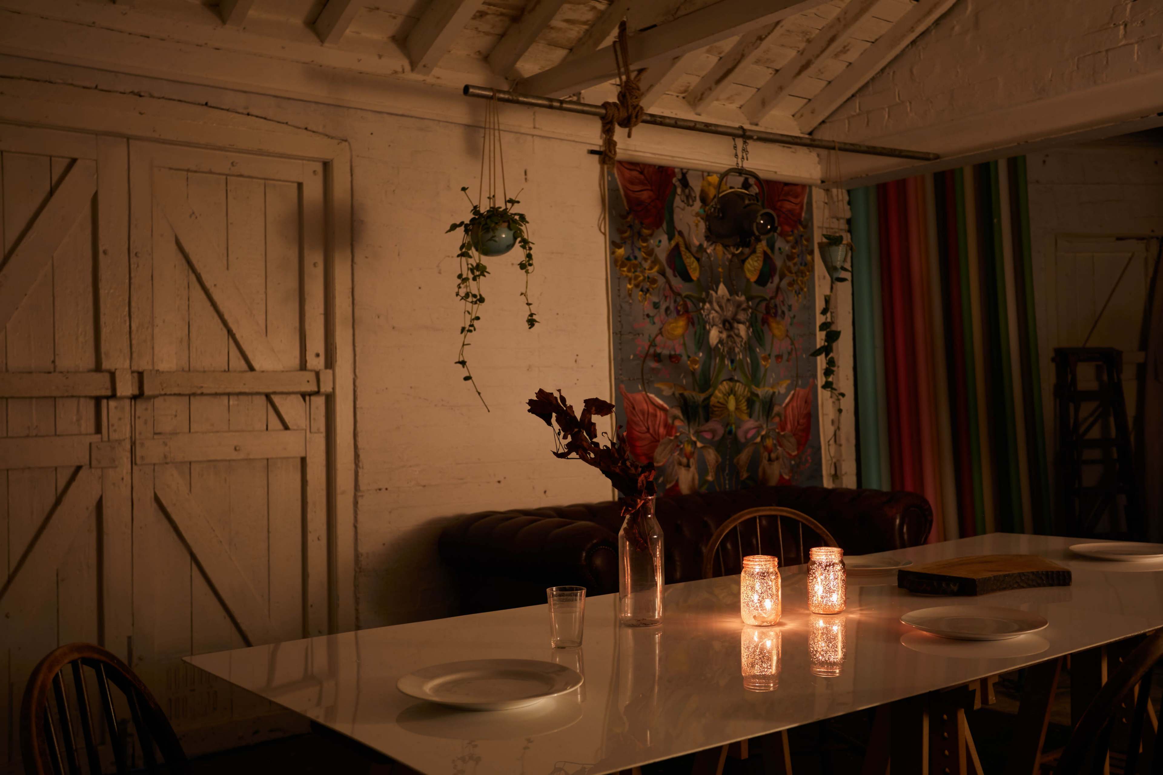 Beautiful event space warehouse with natural light and outdoor area Image in Leyton, London, ENG