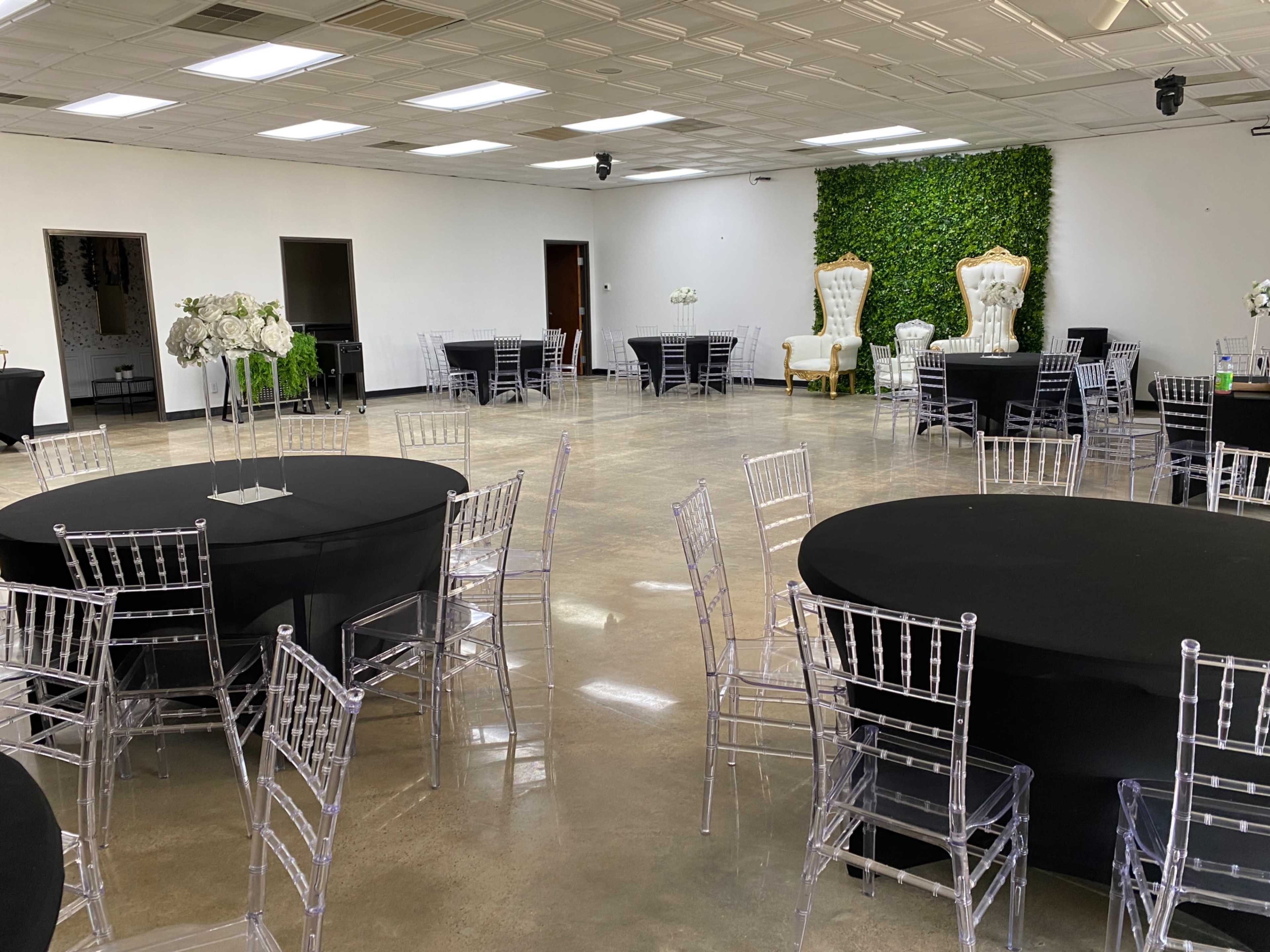 Garden-Themed Event Space w/ Complete Setup Included Image in Southwest Carrollton, Dallas, TX