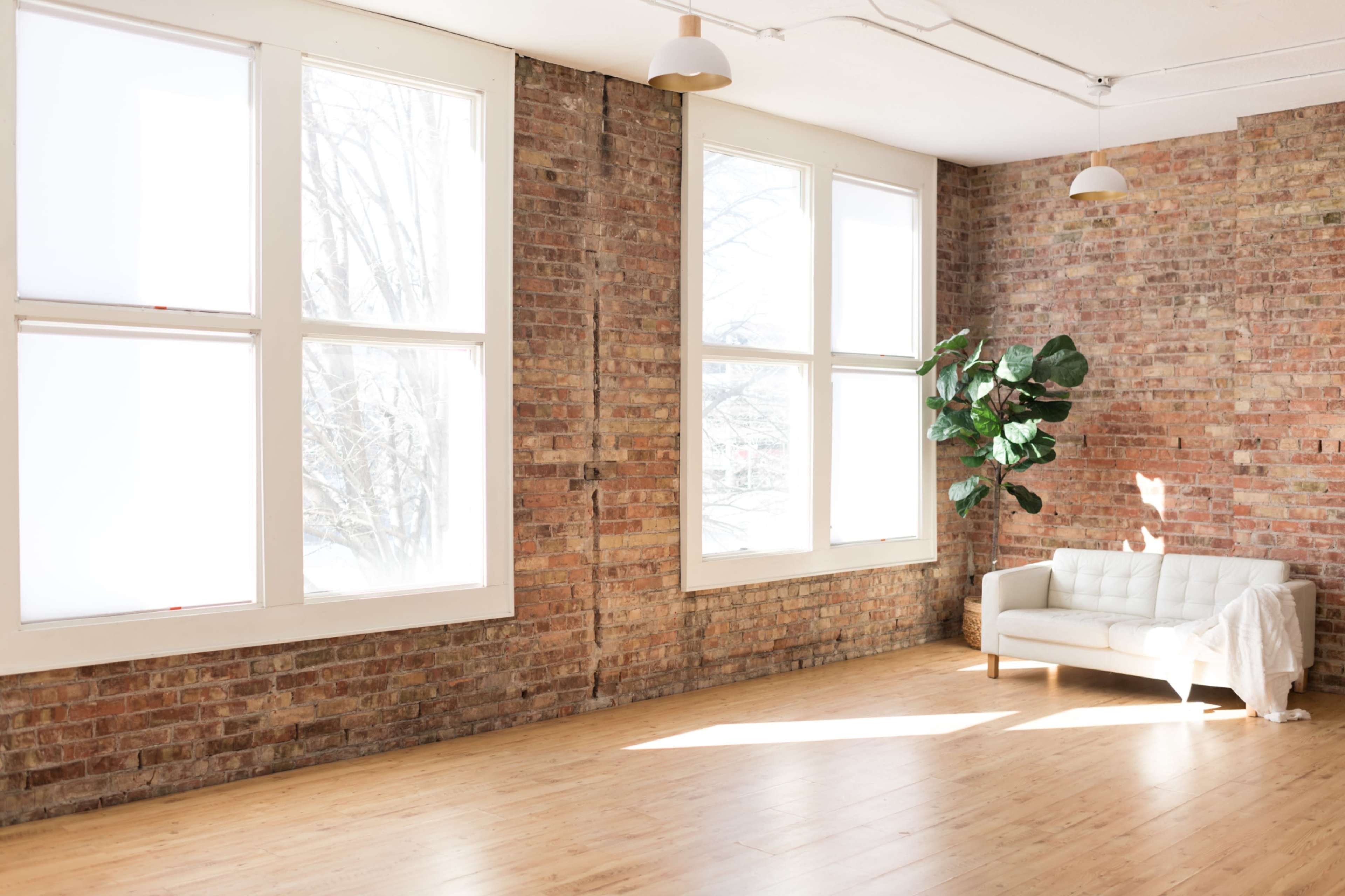 Downtown studio, natural brick & 9ft windows Image in Downtown, Salt Lake City, UT
