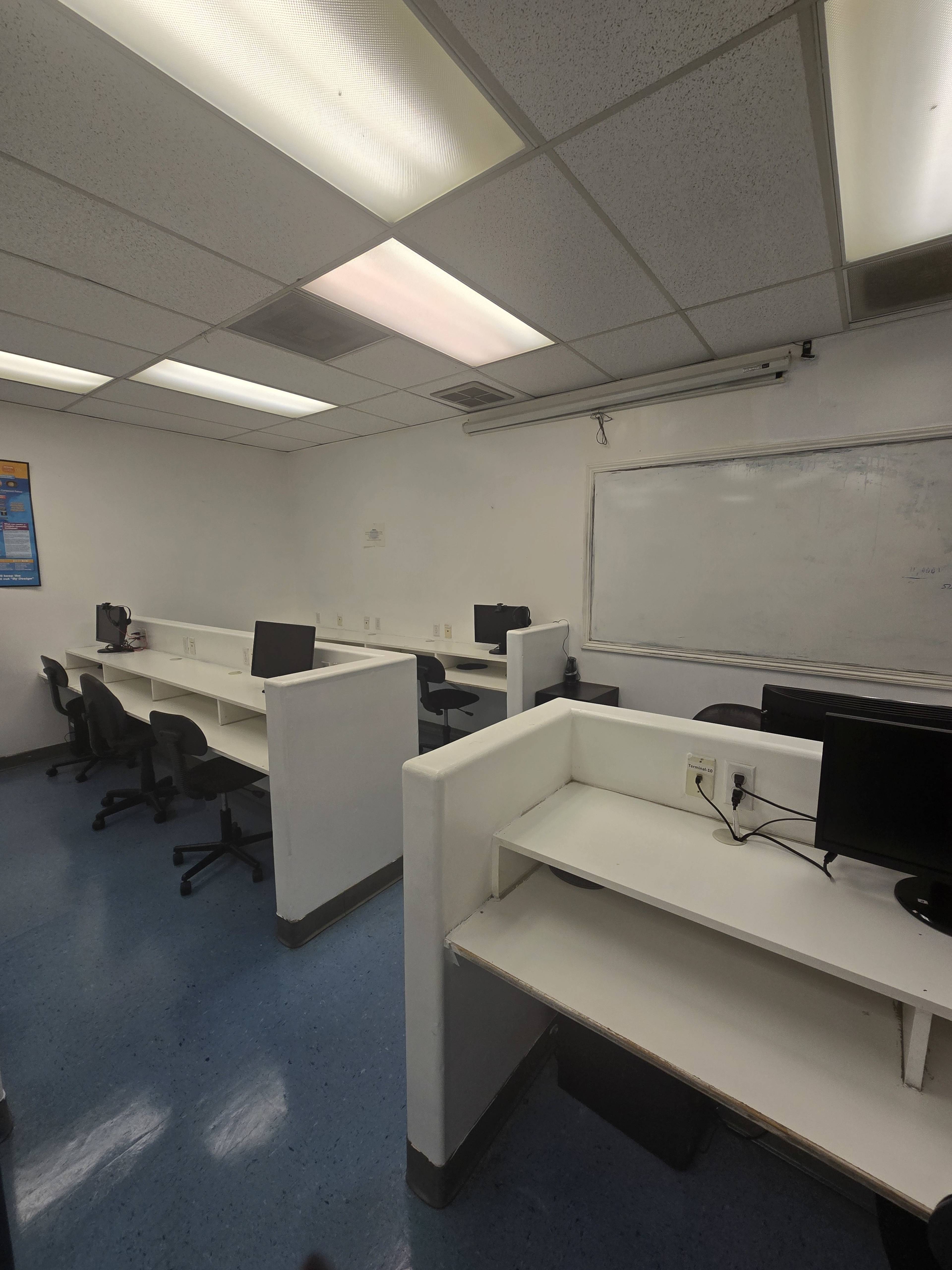 Location Van Nuys, near to the 405 and 170 freeways. Our classroom accommodates 25 people classroom style, we provide whiteboard, projector. Workshop/group room space. Image in Van Nuys, Van Nuys, CA