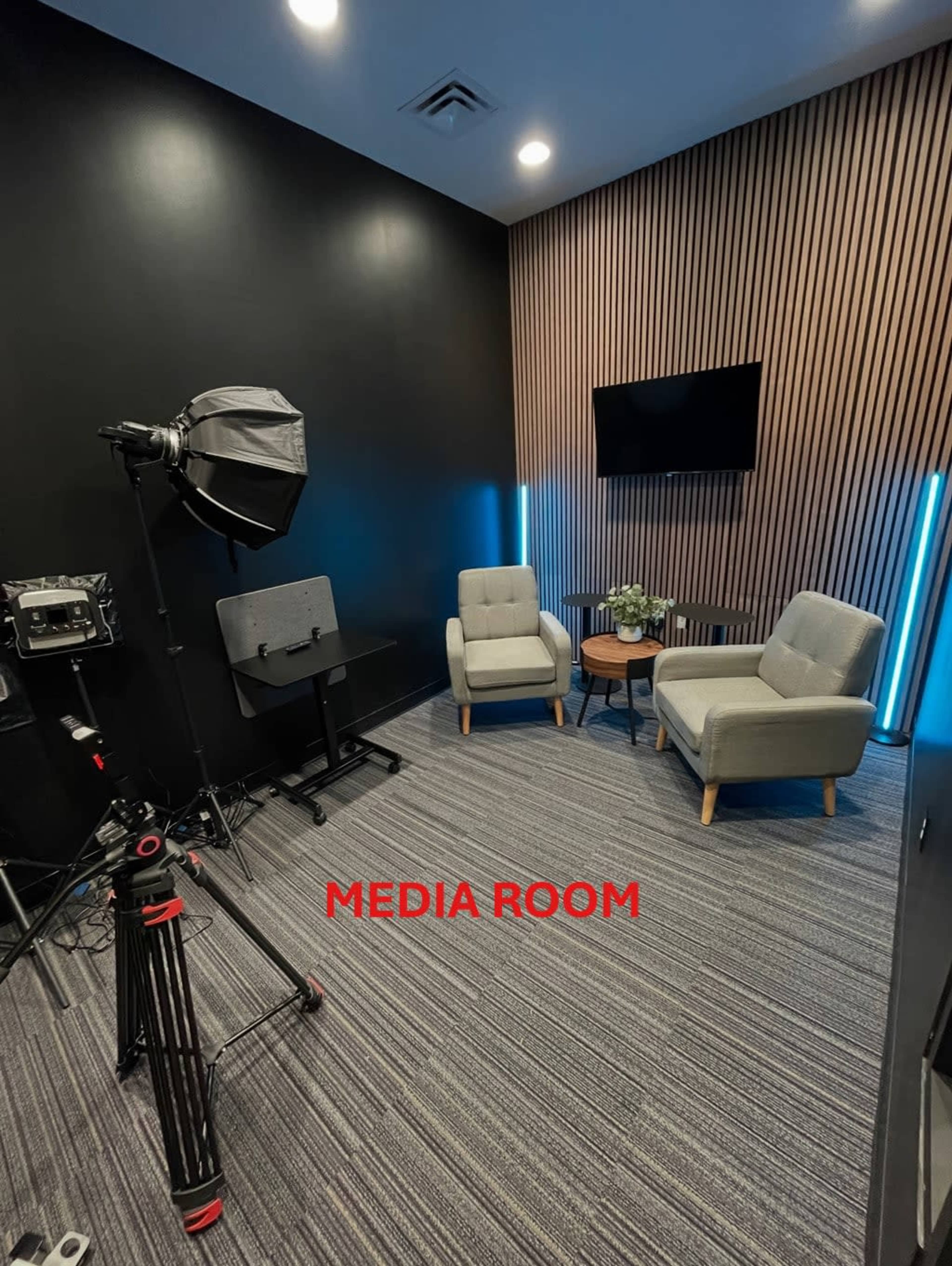 Modern coworking, meeting, and event space with podcast room and on-site cafe Image in , Fredericksburg, VA