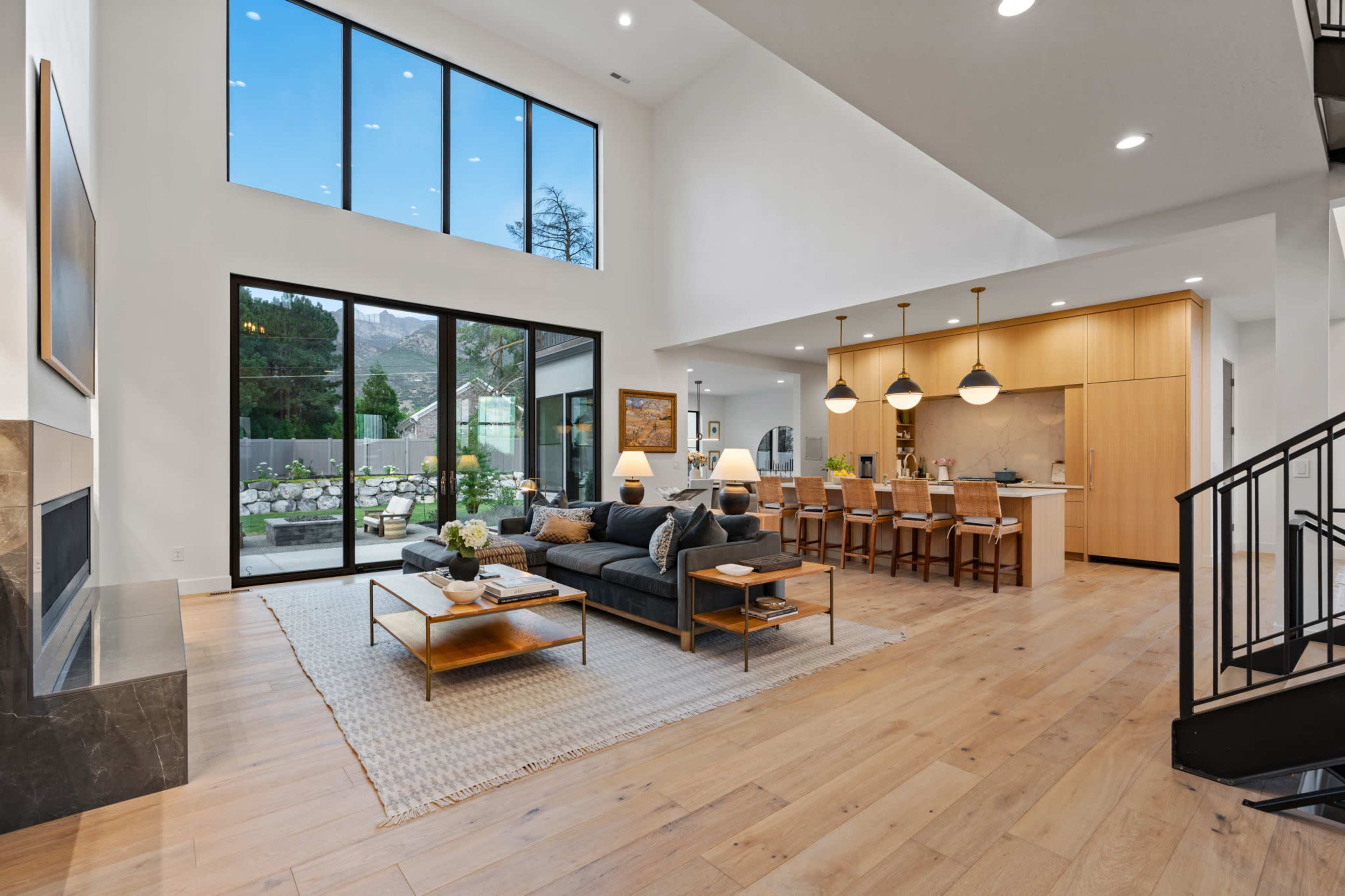 Modern Mountain Estate | English Garden, Natural Light & Stunning Views Image in Granite Ridge, Sandy, UT