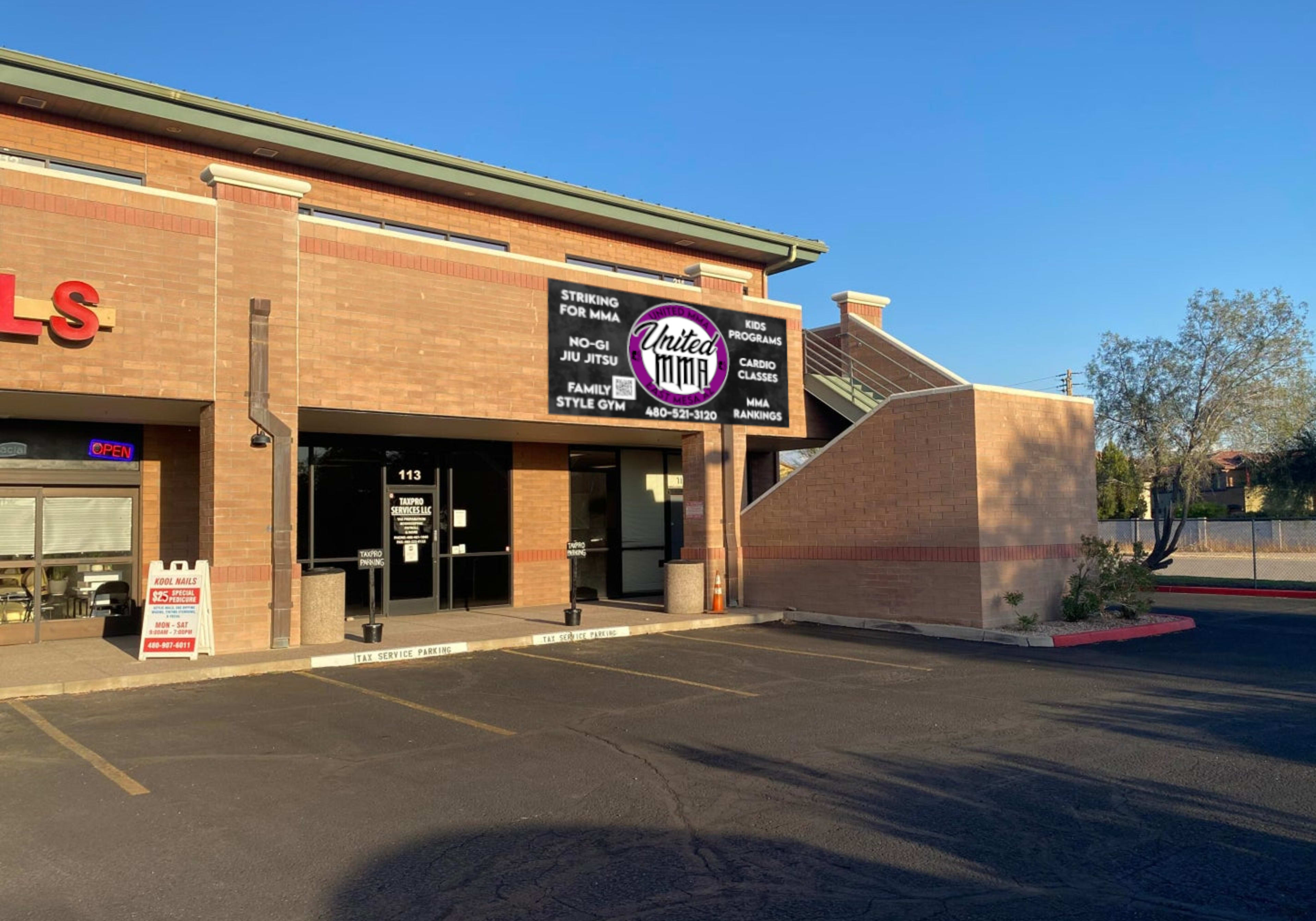 MMA Gym, Clean, Welcoming with Plenty of Natural Light. Image in Mesa, Mesa, AZ