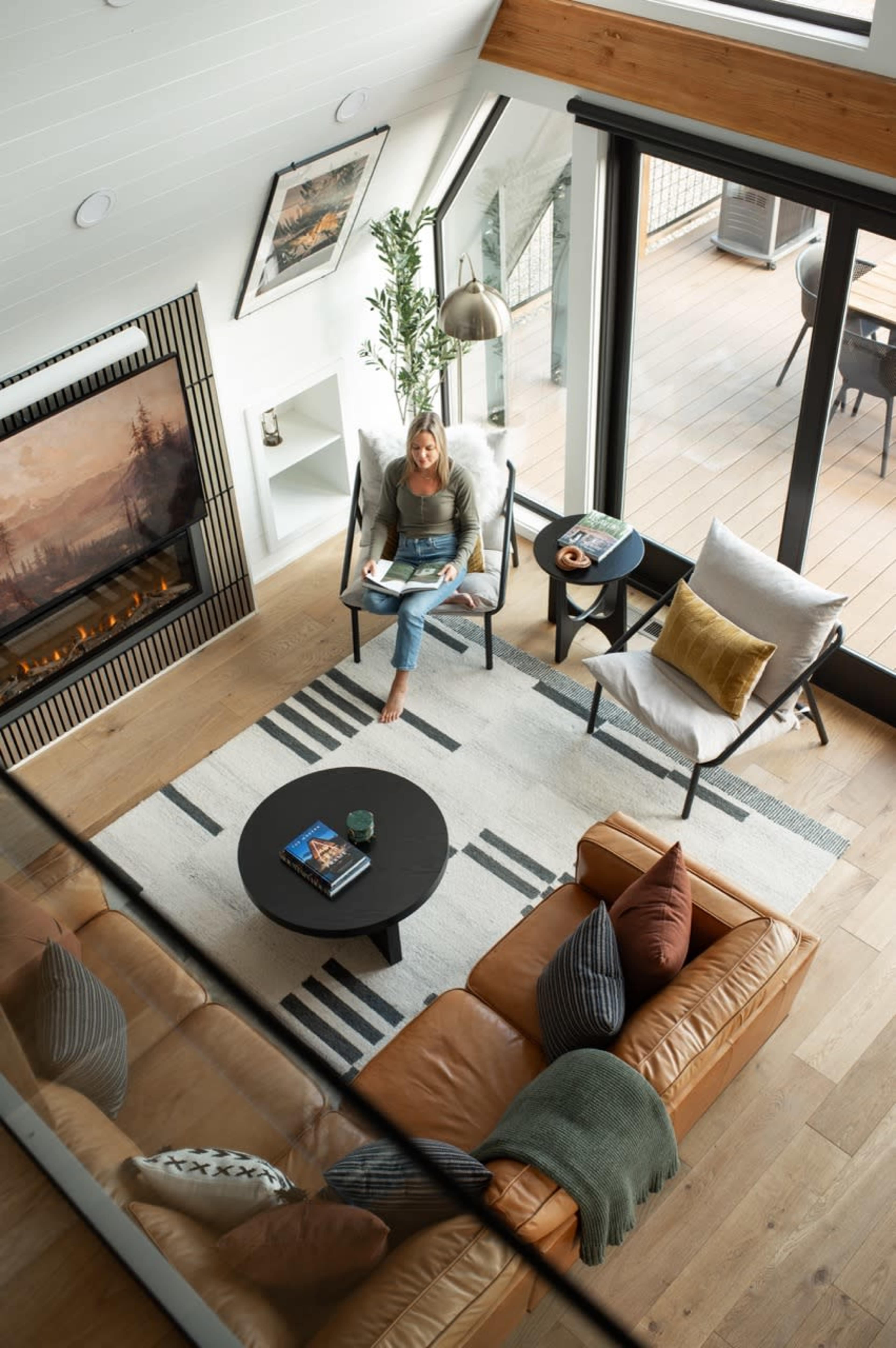 Luxe HGTV A-Frame Cabin with Hot Tub and Mountain Views Image in , Mariposa, CA
