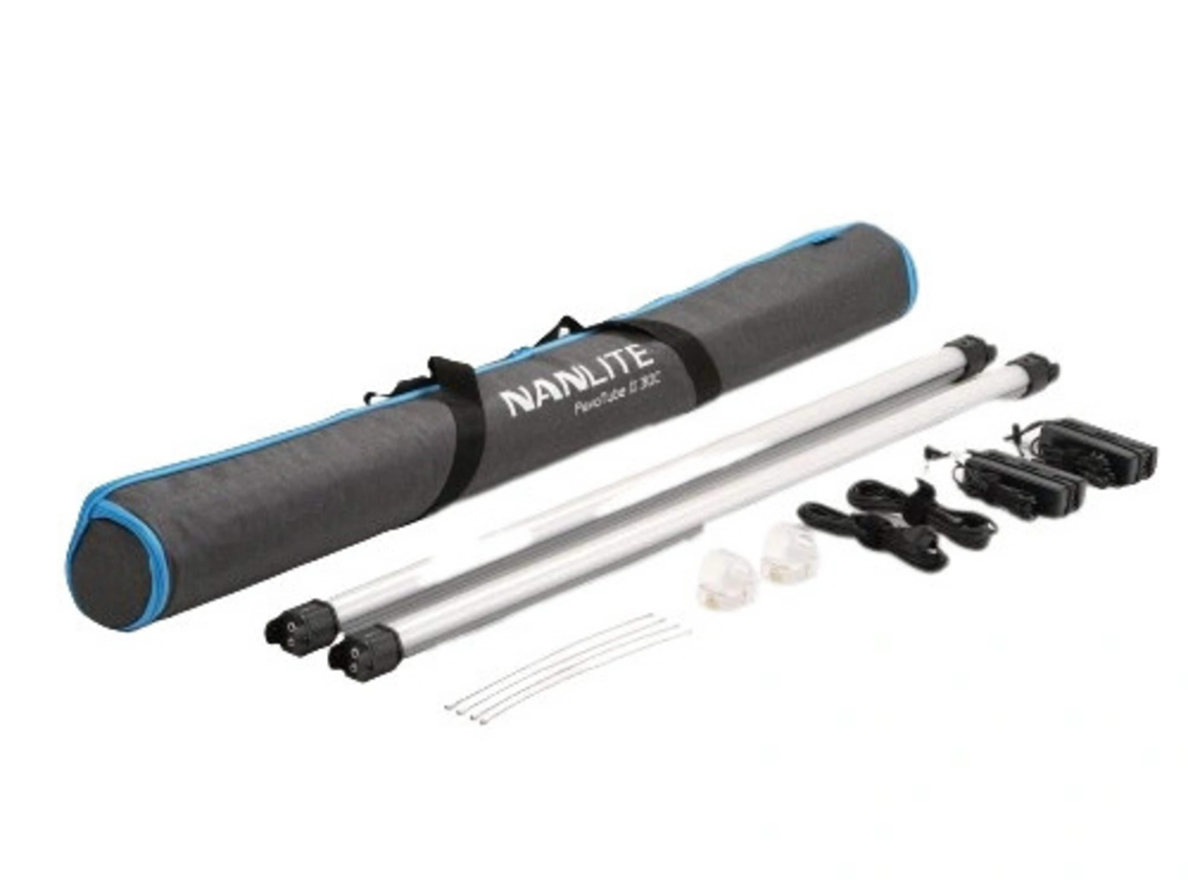 2x Nanlite PavoTube II 30C RGB LED Tube Light