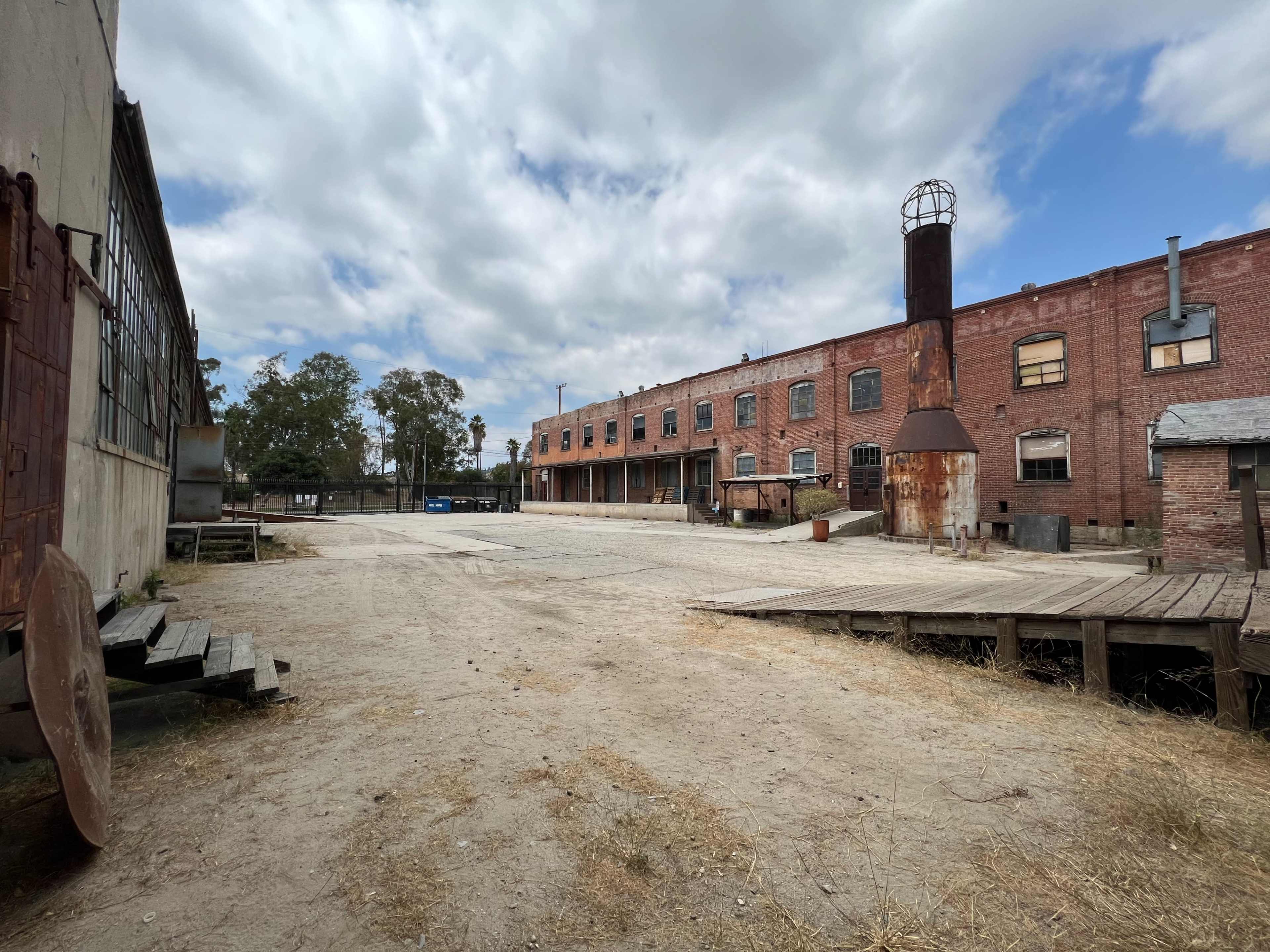 Industrial Exterior Brick Warehouse, Los Angeles, CA | Event Industrial Exterior Brick Warehouse, Los Angeles, CA | Event