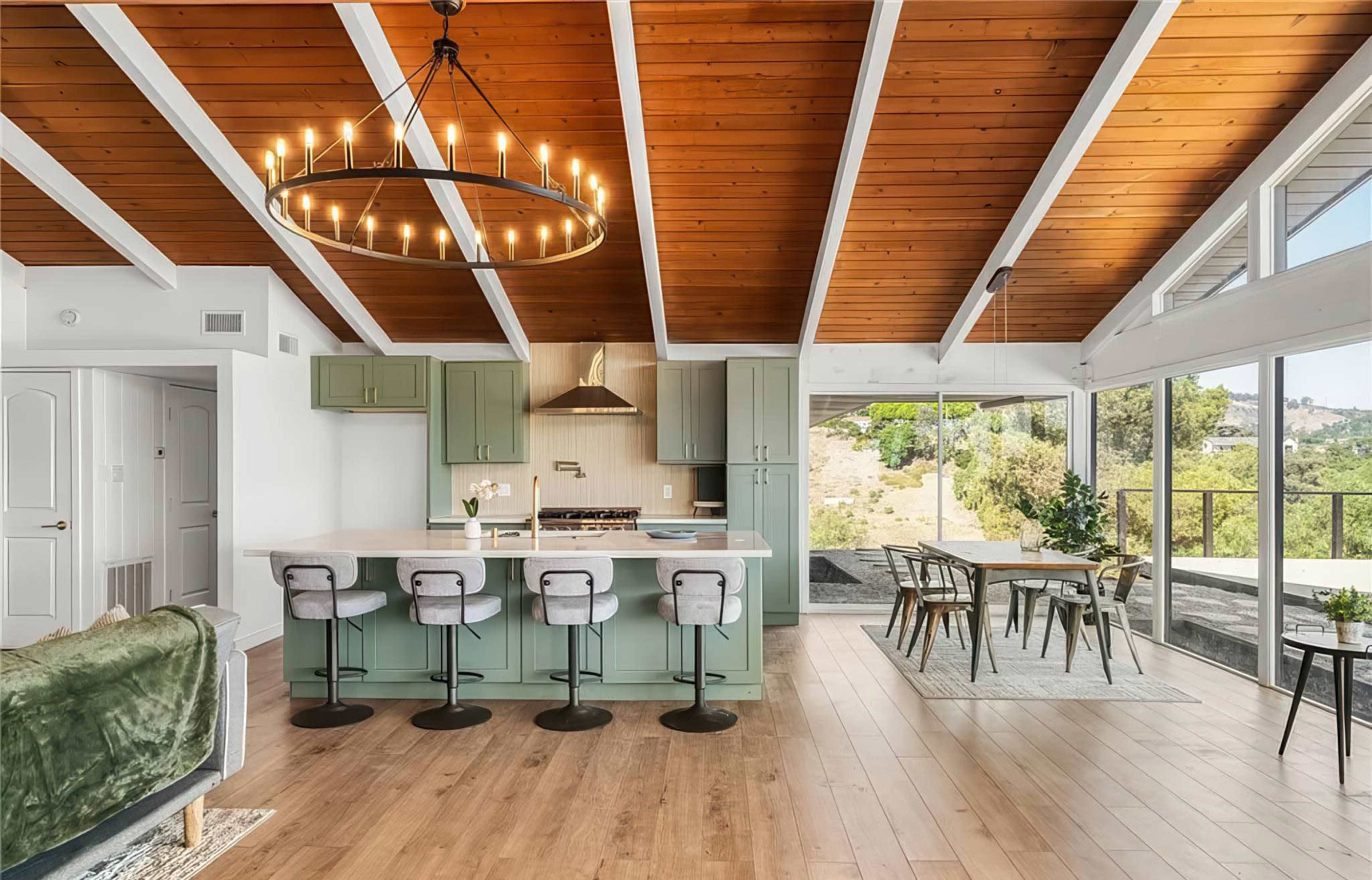 Mid Century Modern Home w/ Panoramic City/Mountain Views Image in La Habra Heights, La Habra Heights, CA