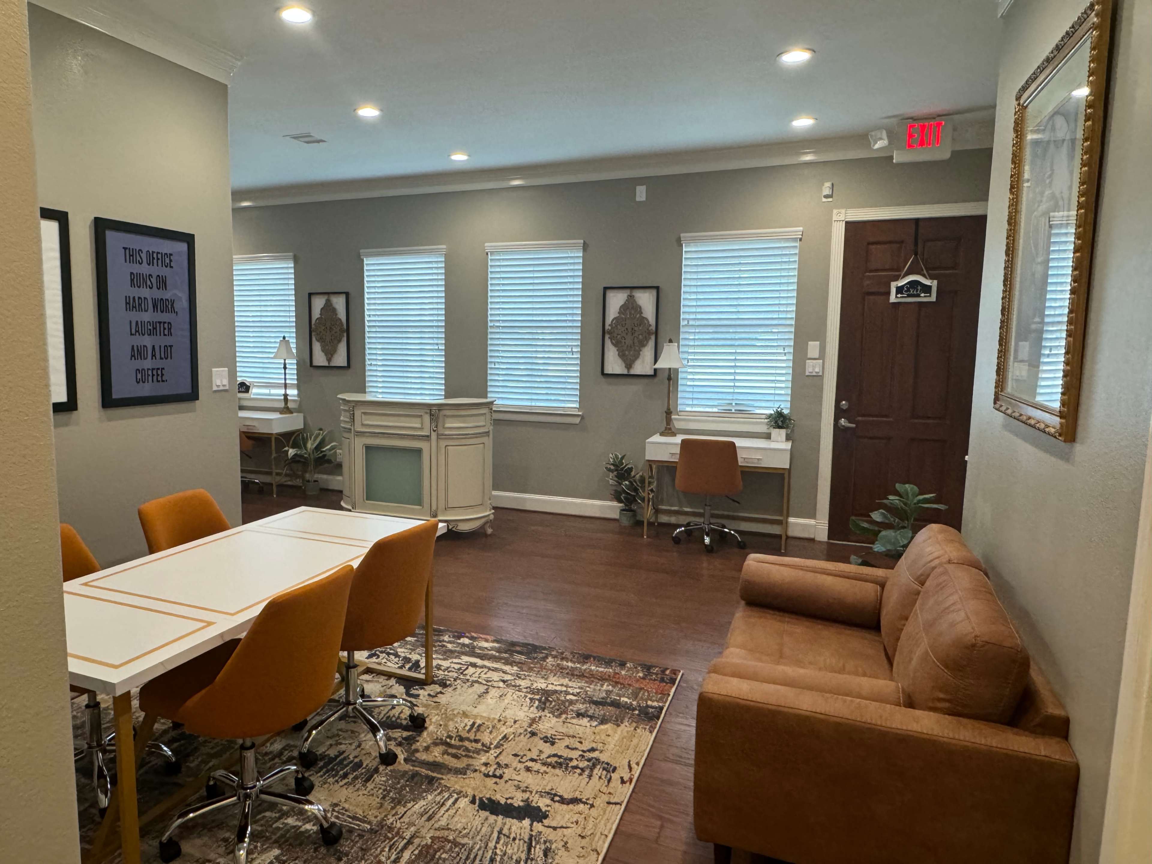 Small city, luxurious co-working and private-office space Image in Conroe, Conroe, TX