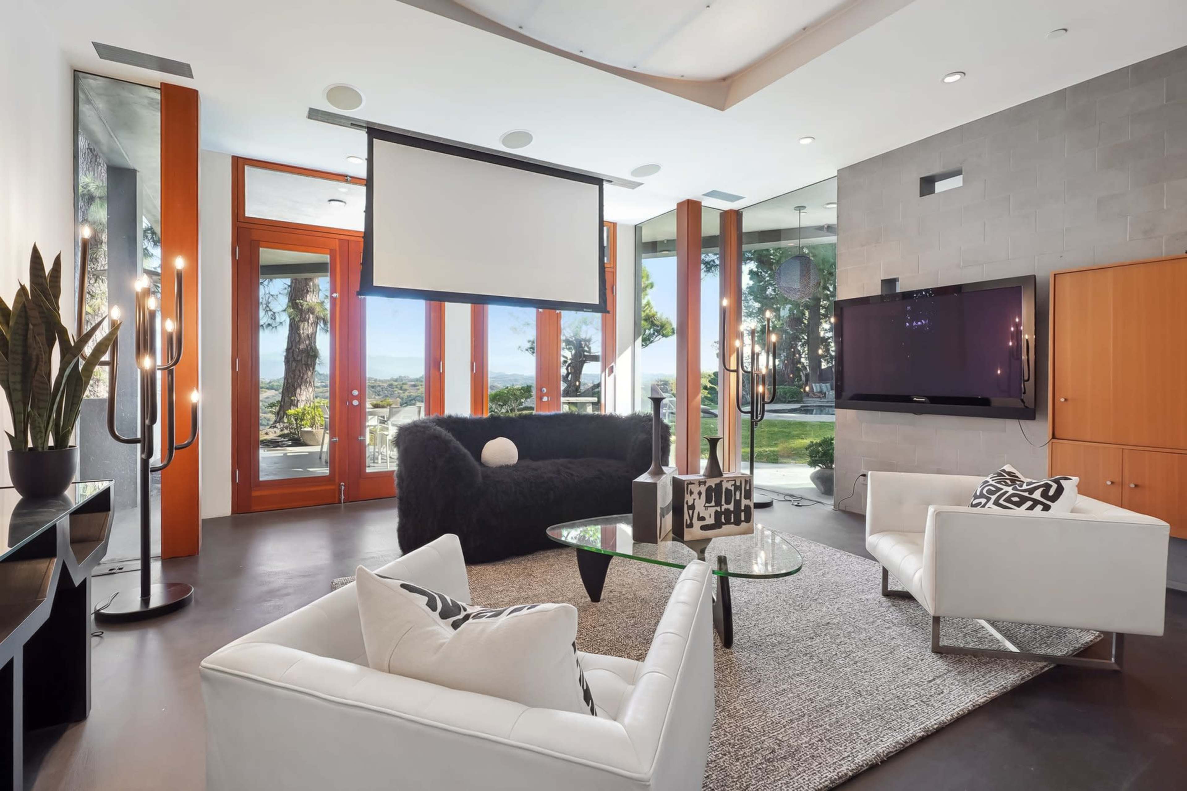 Modern Bright Mansion Lake view with pool in Los Angeles Image in Bel Air, Los Angeles, CA