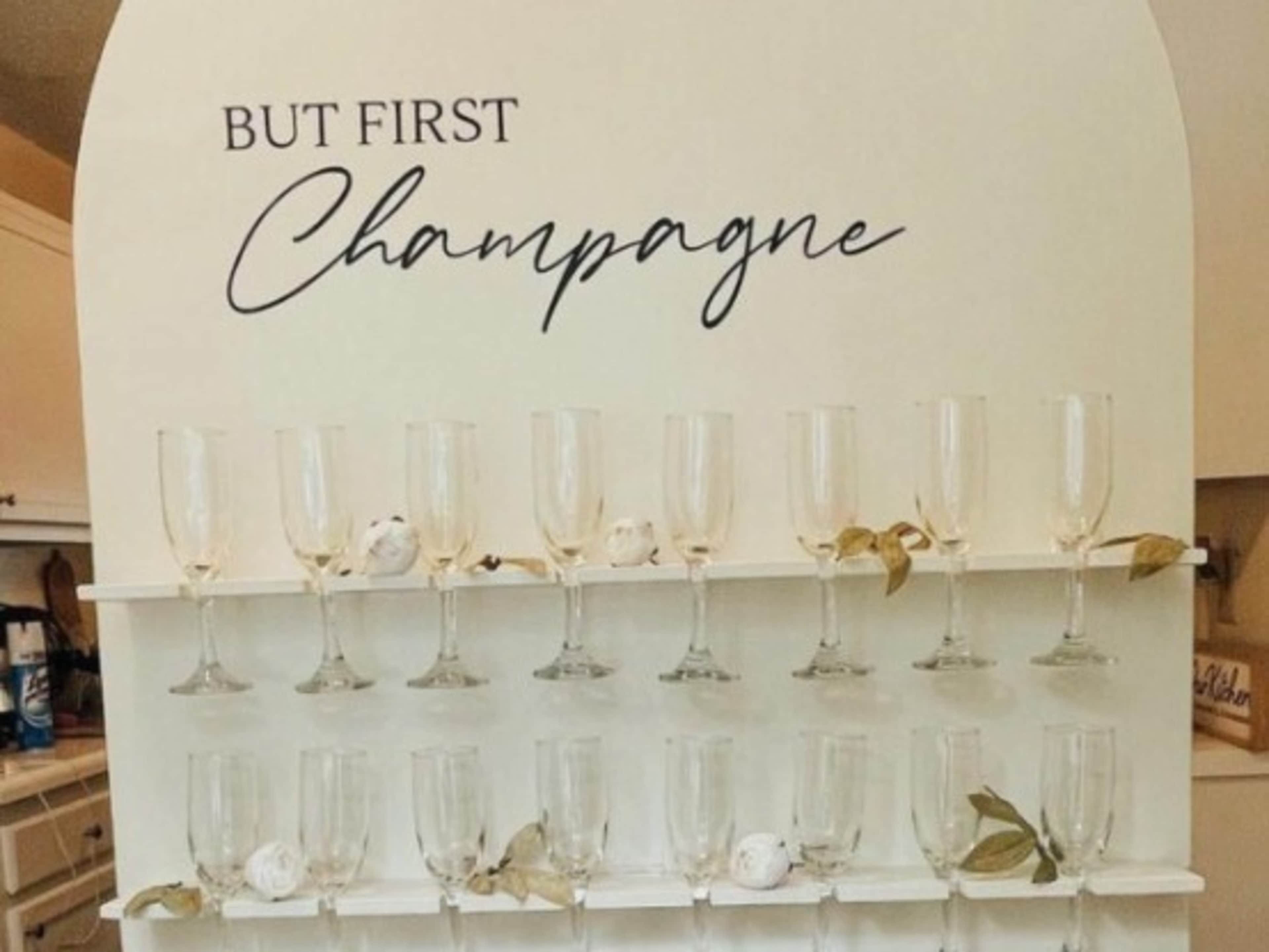 Champagne Wall