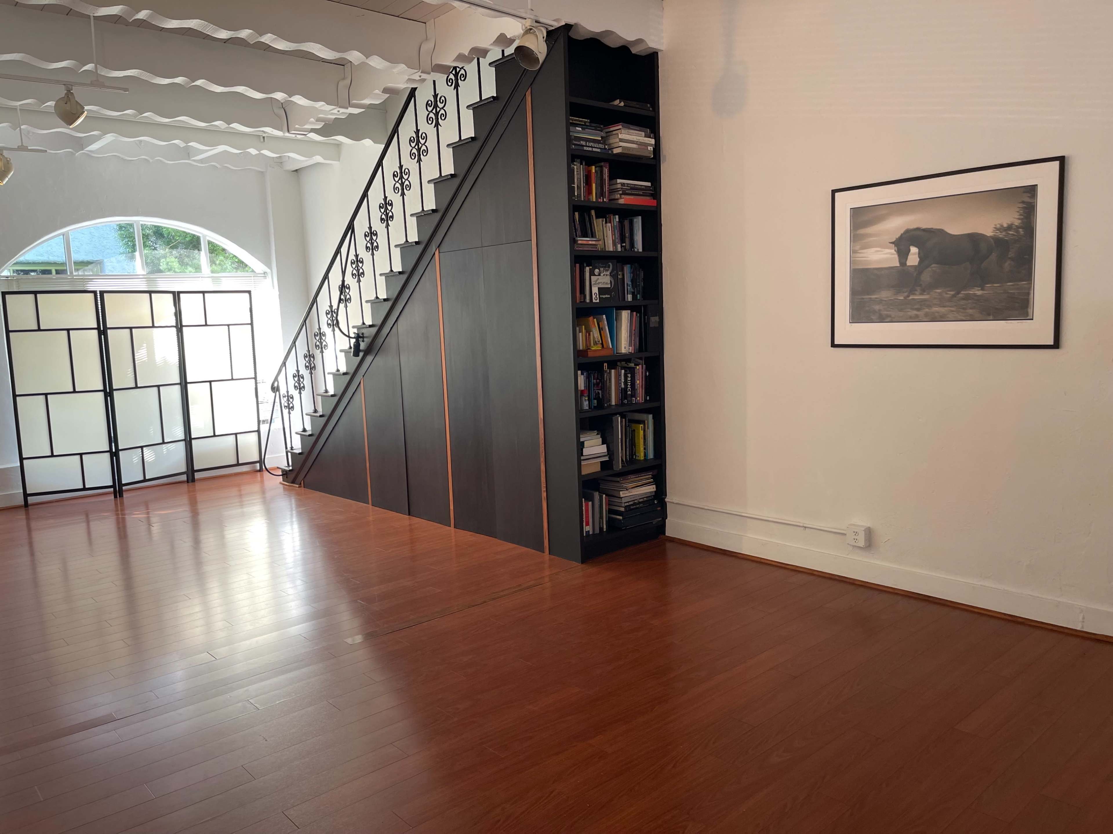 Artist studio in historic Westlake near Downtown Los Angeles (2 levels): Ideal for Film Screenings, Salon Gatherings, and Intimate Performances Image in Westlake, Los Angeles, CA