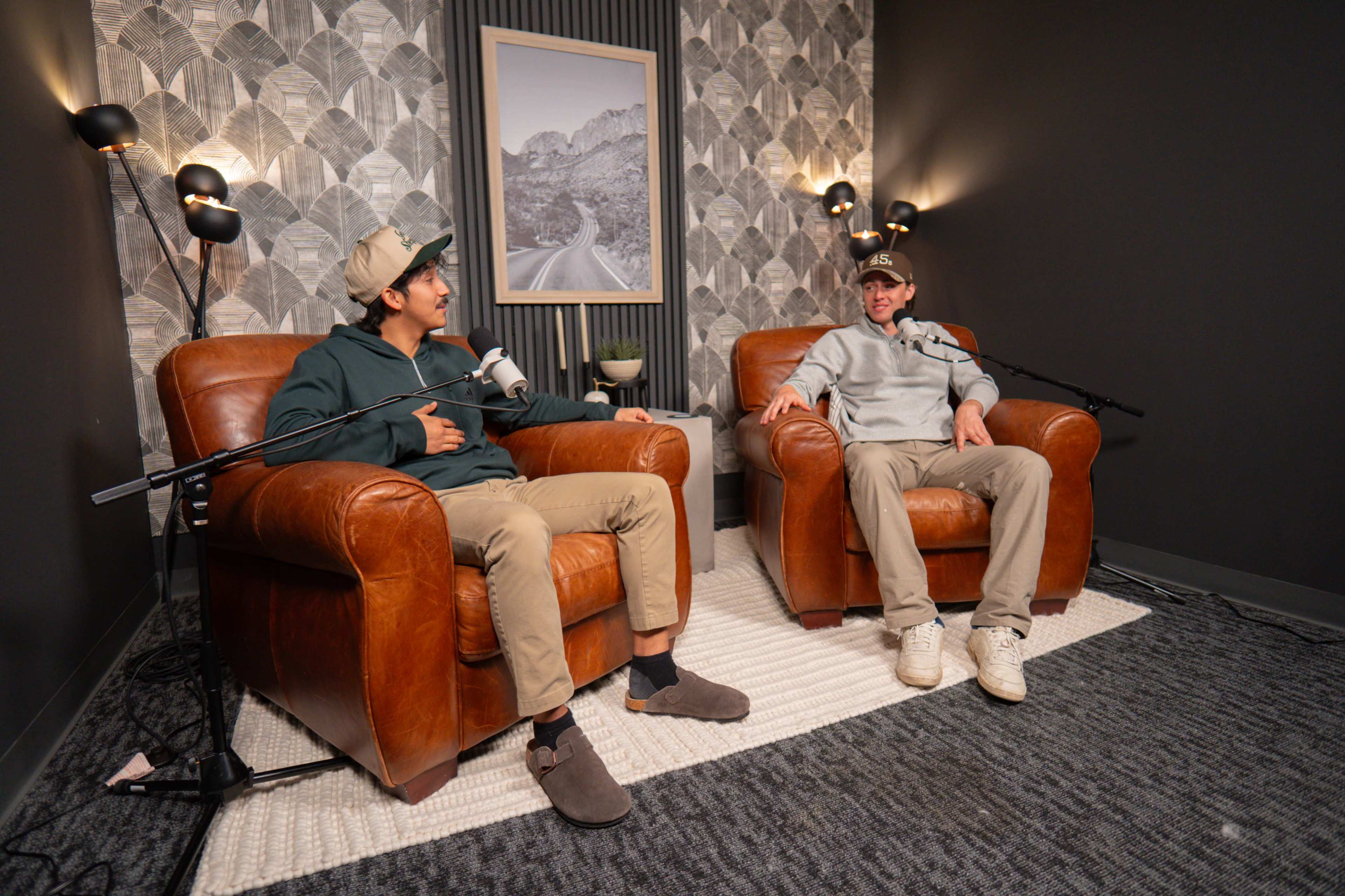 Cozy + Creative Podcast Studio Image in Century Plaza, Houston, TX