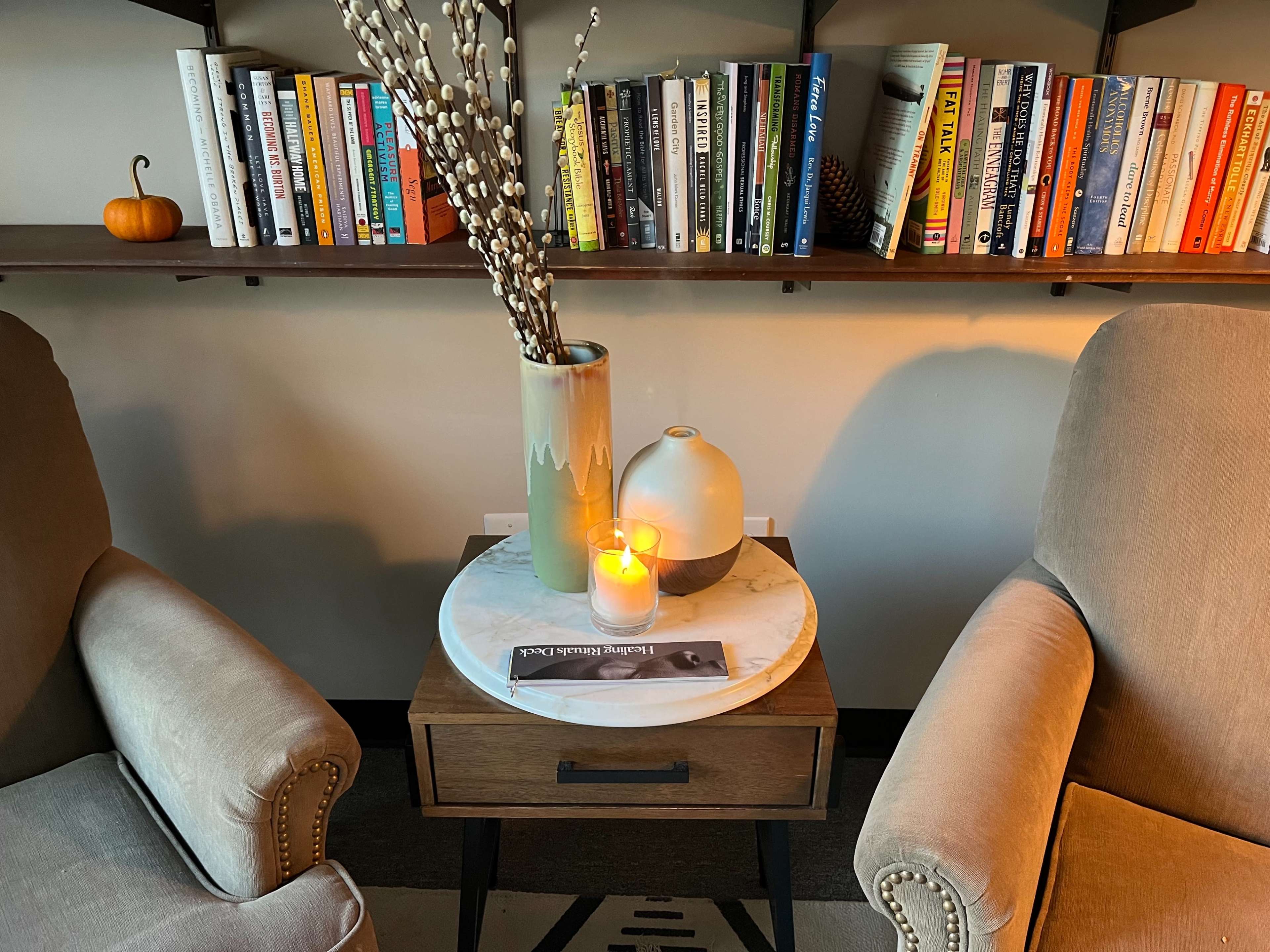 Relaxing Chic Therapy Office Image in Martinsville, Martinsville, NJ